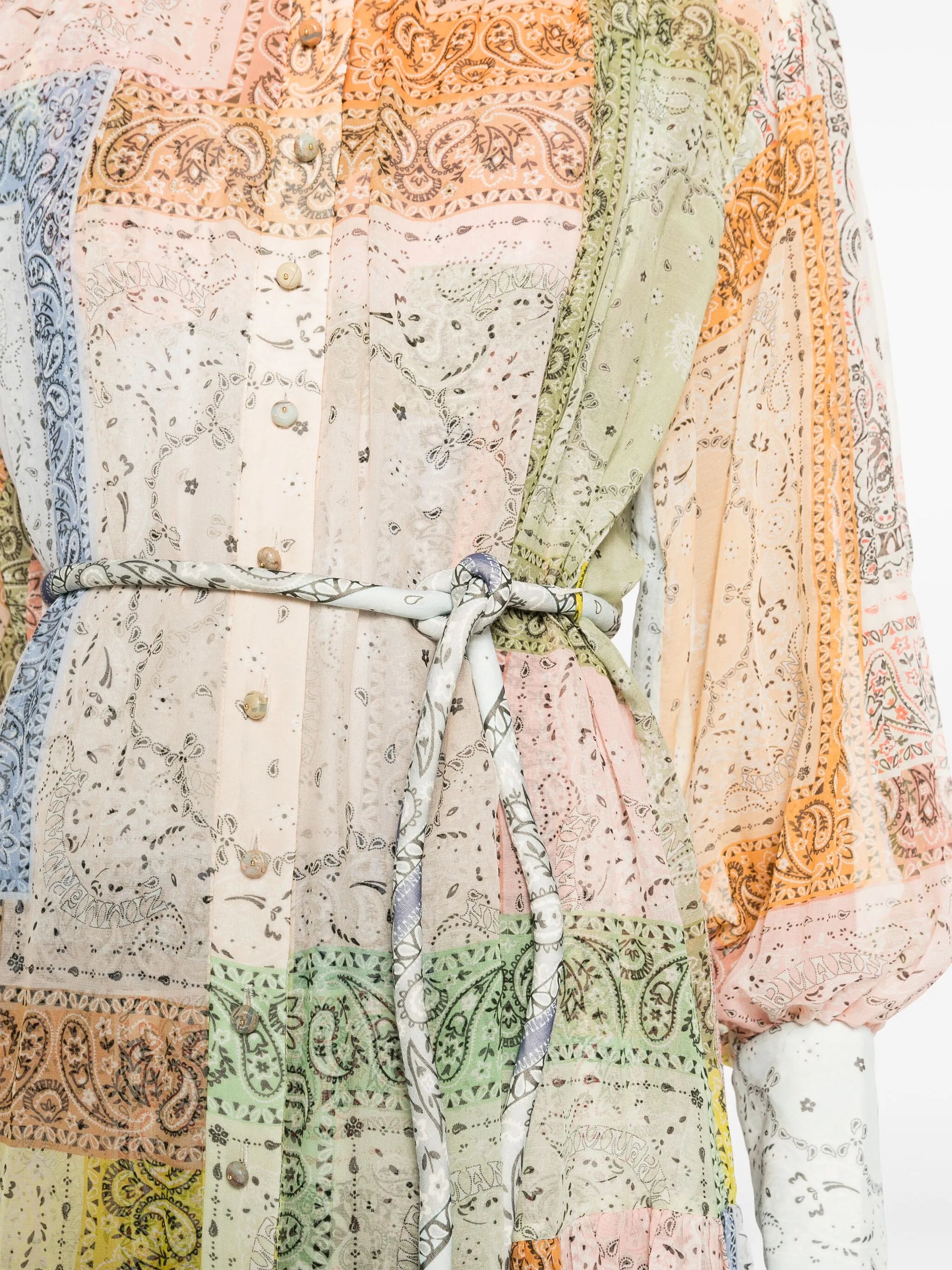 Matchmaker Bandana Patch-print minidress