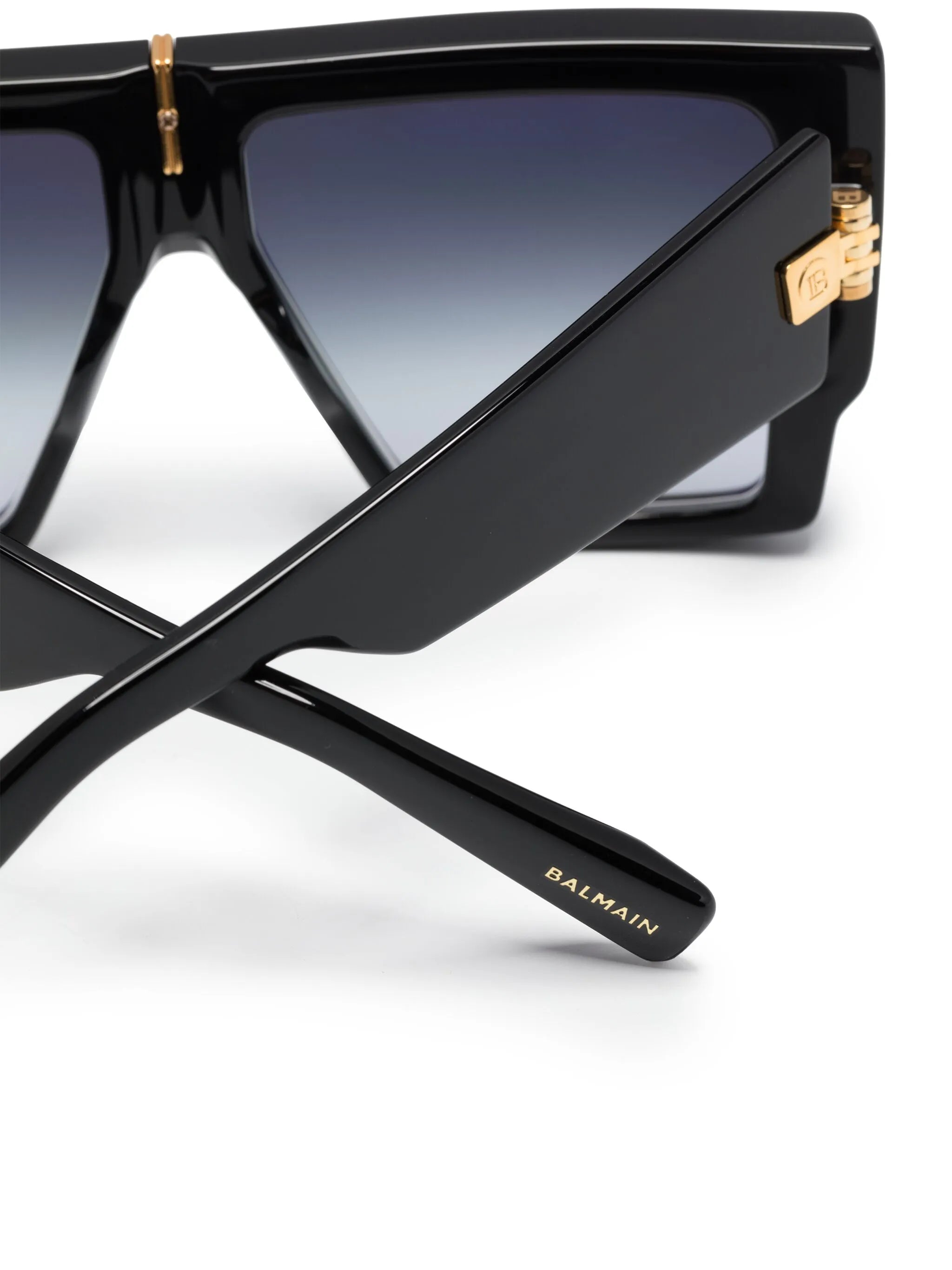 B-Grand rectangle-frame gradient sunglasses