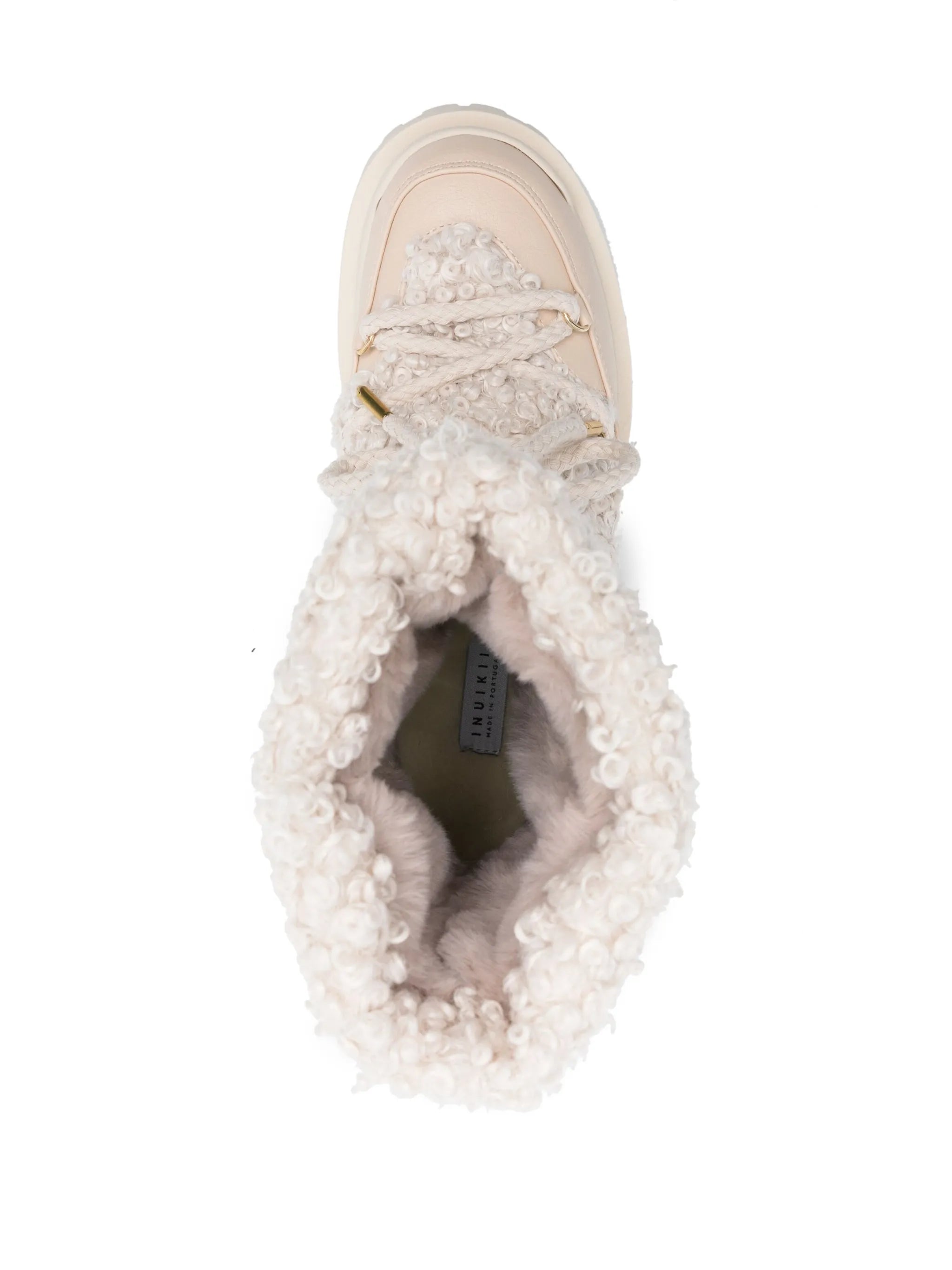 Vegan Riccio lace-up boots