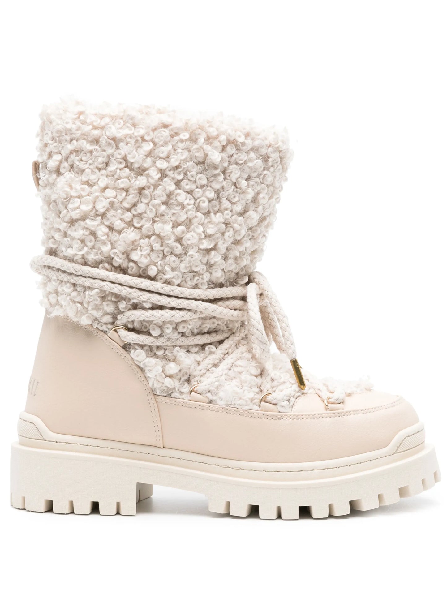 Vegan Riccio lace-up boots