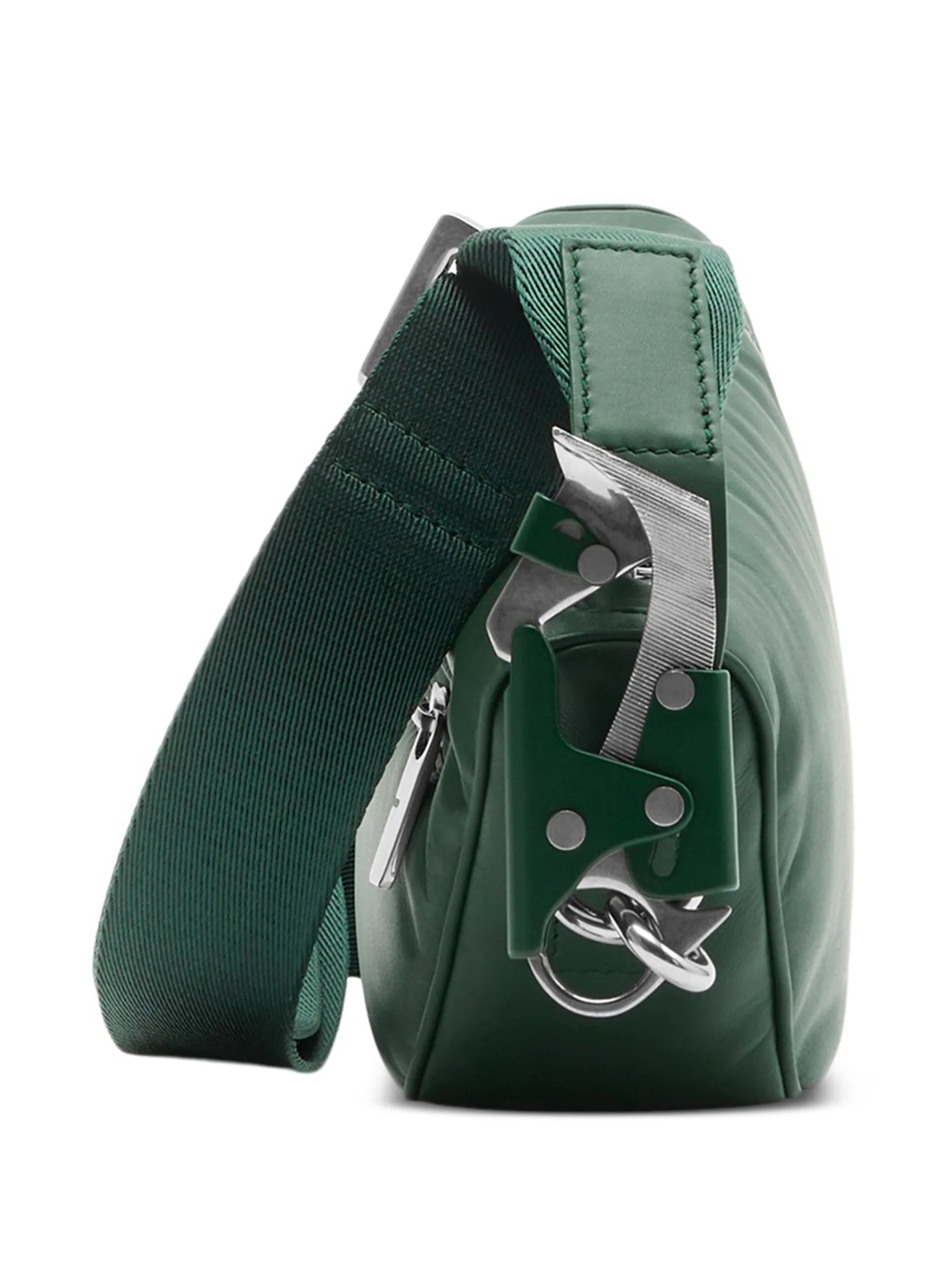 Shield crossbody bag