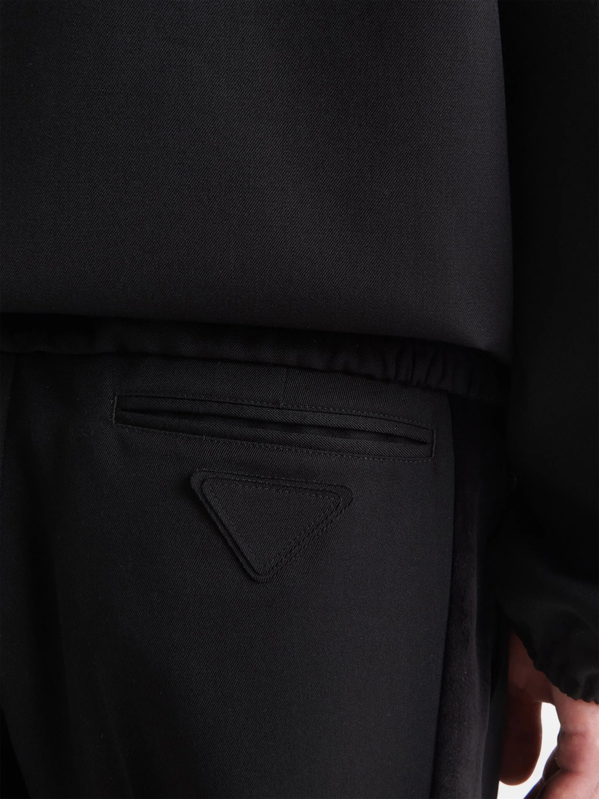 wool tailored trousers