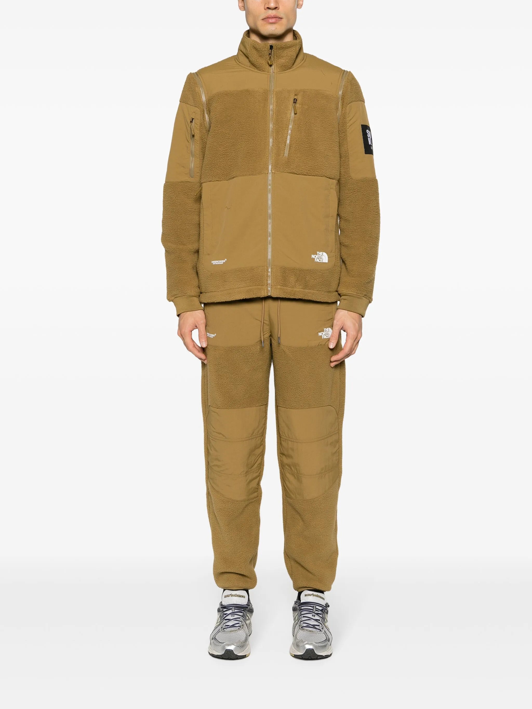 x Undercover Project zip-off fleece jacket