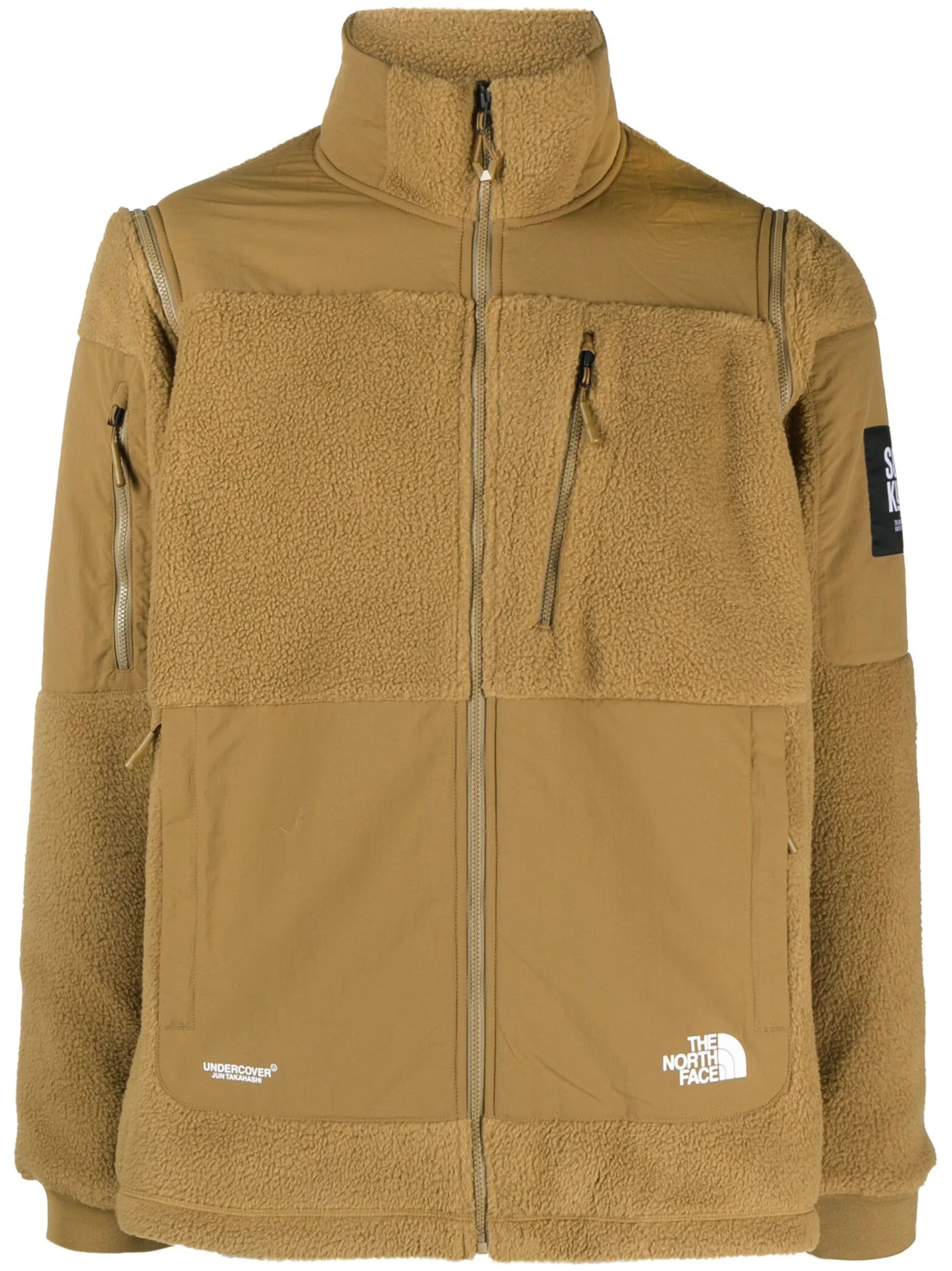 x Undercover Project zip-off fleece jacket