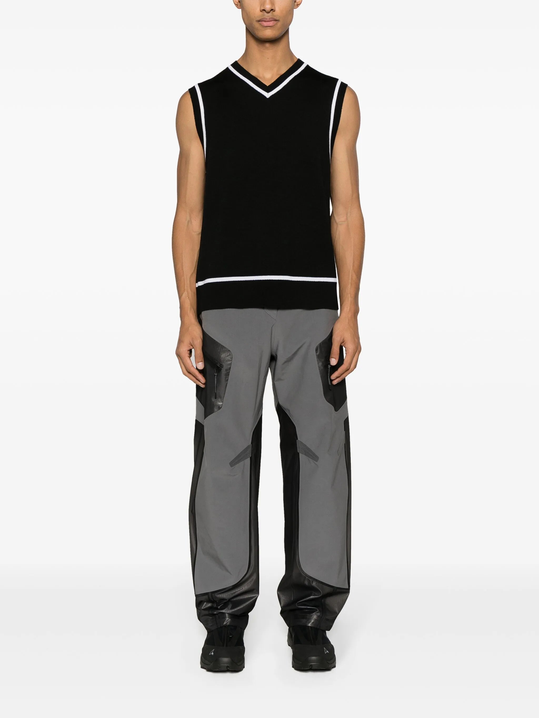Fraser knitted vest
