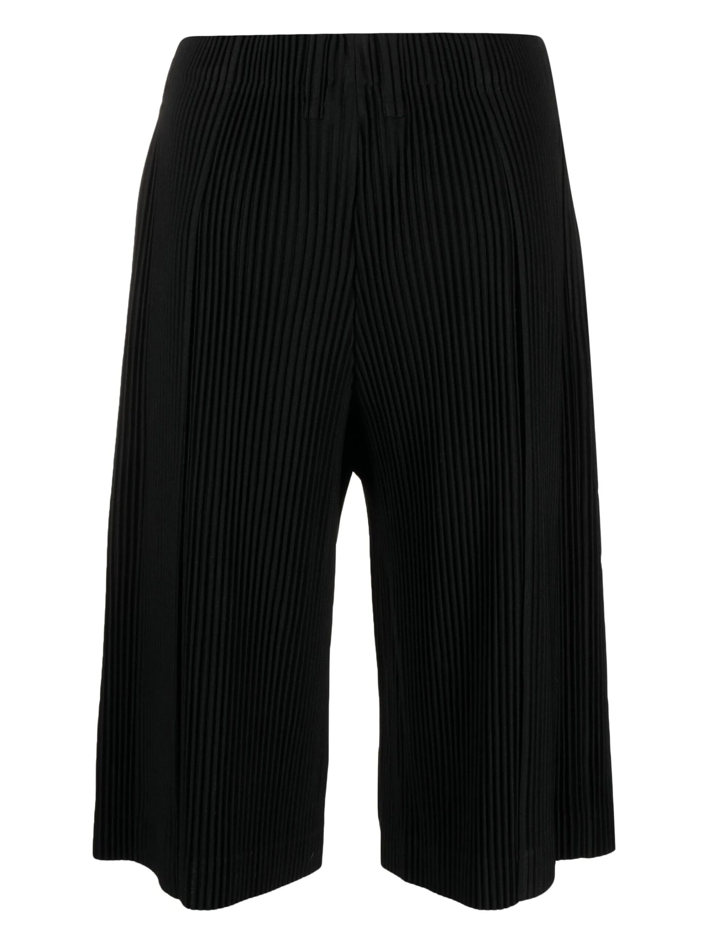 pleated tailored short