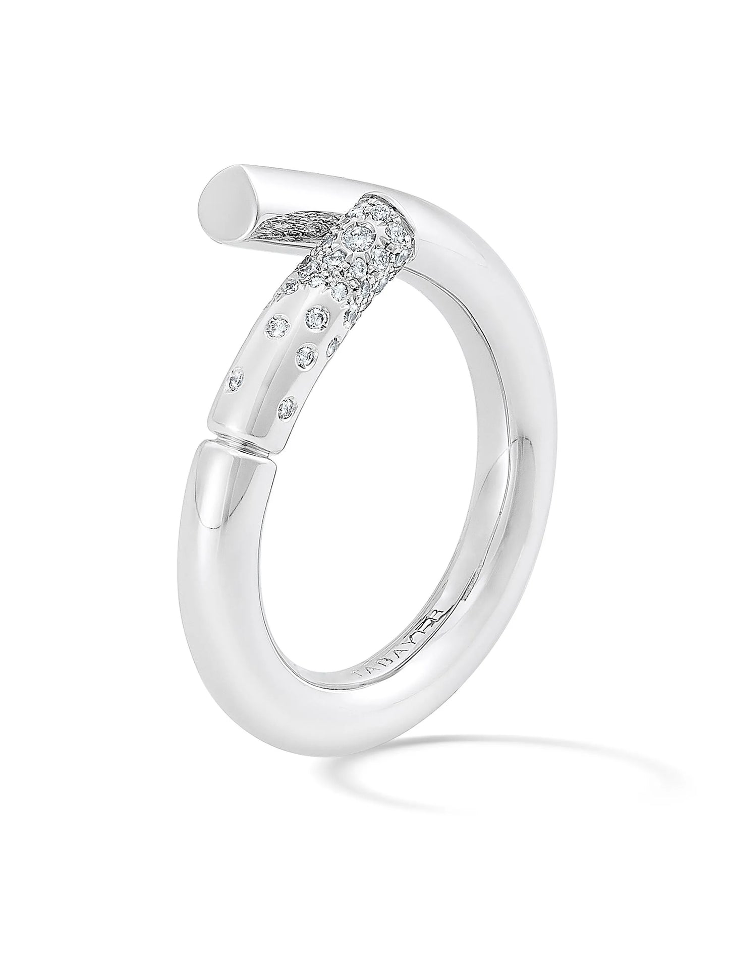 18kt white gold Oera diamond ring