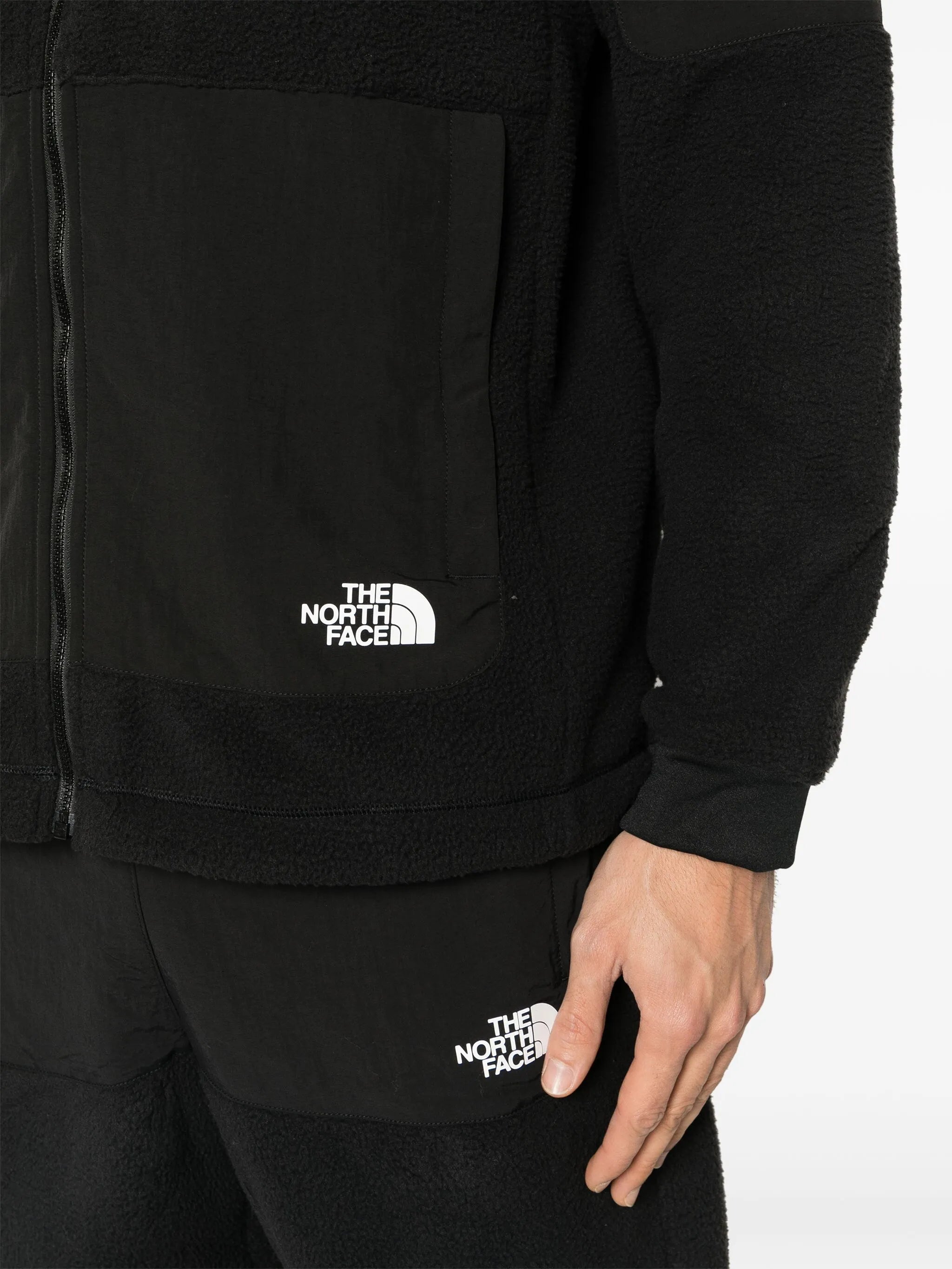 x Undercover Soukuu zip-up fleece jacket