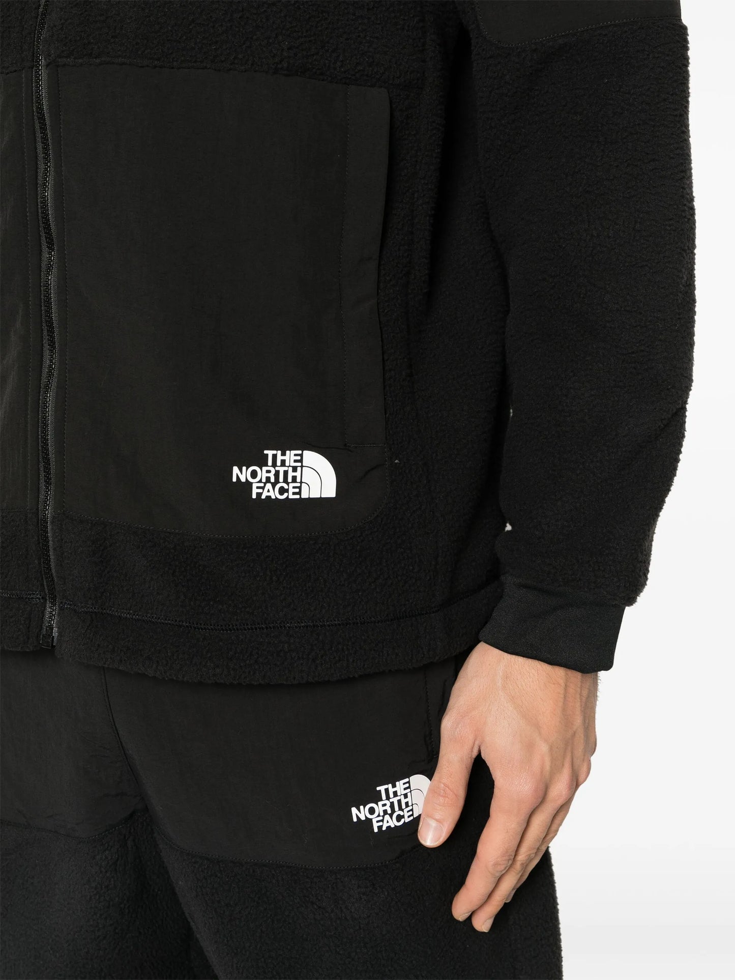 x Undercover Soukuu zip-up fleece jacket
