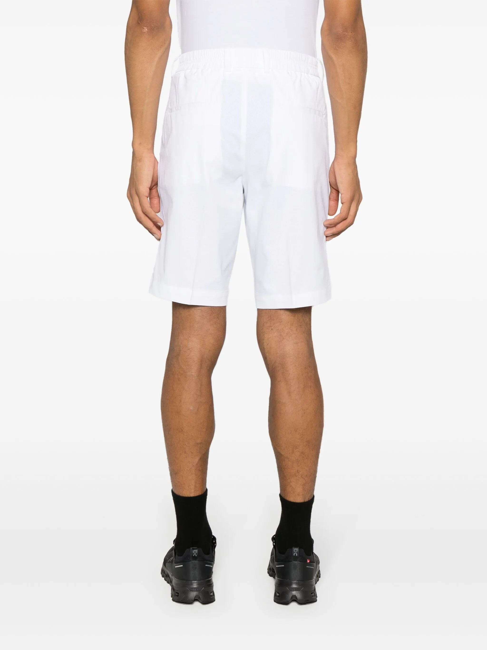 Stuart strech-jersey shorts