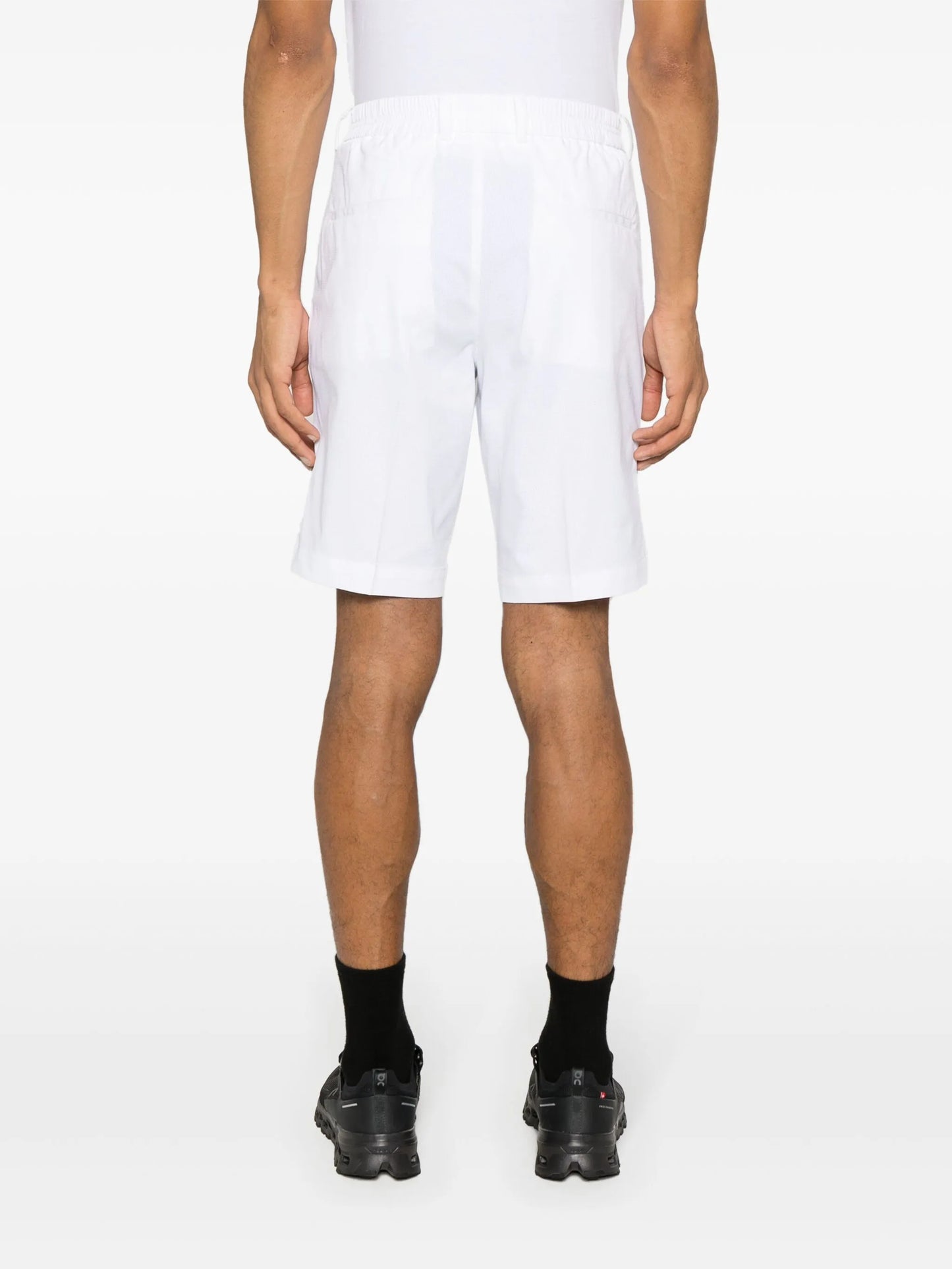 Stuart strech-jersey shorts