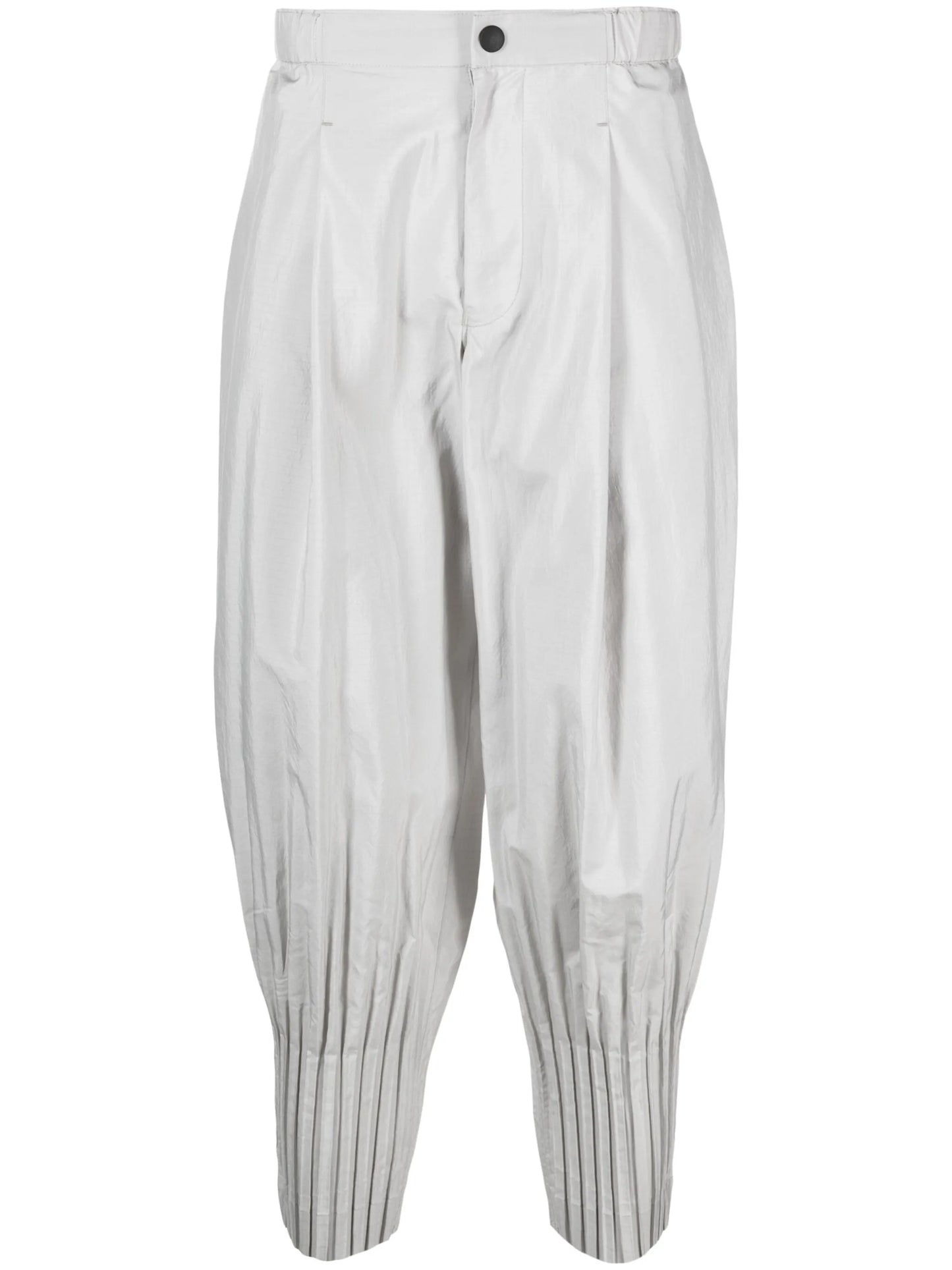 Cascade pleated trousers