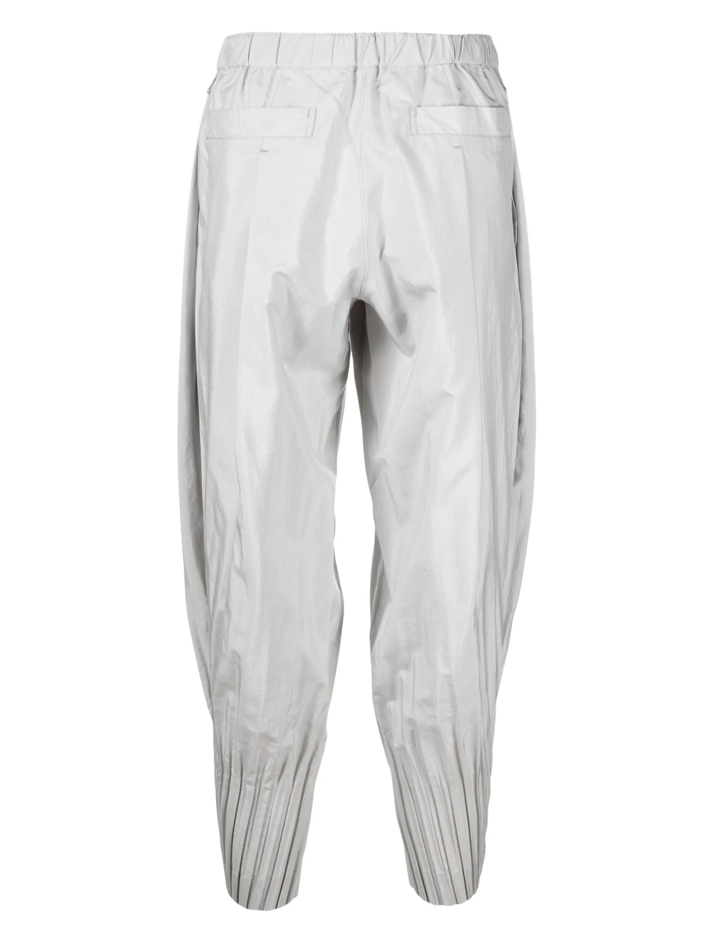 Cascade pleated trousers