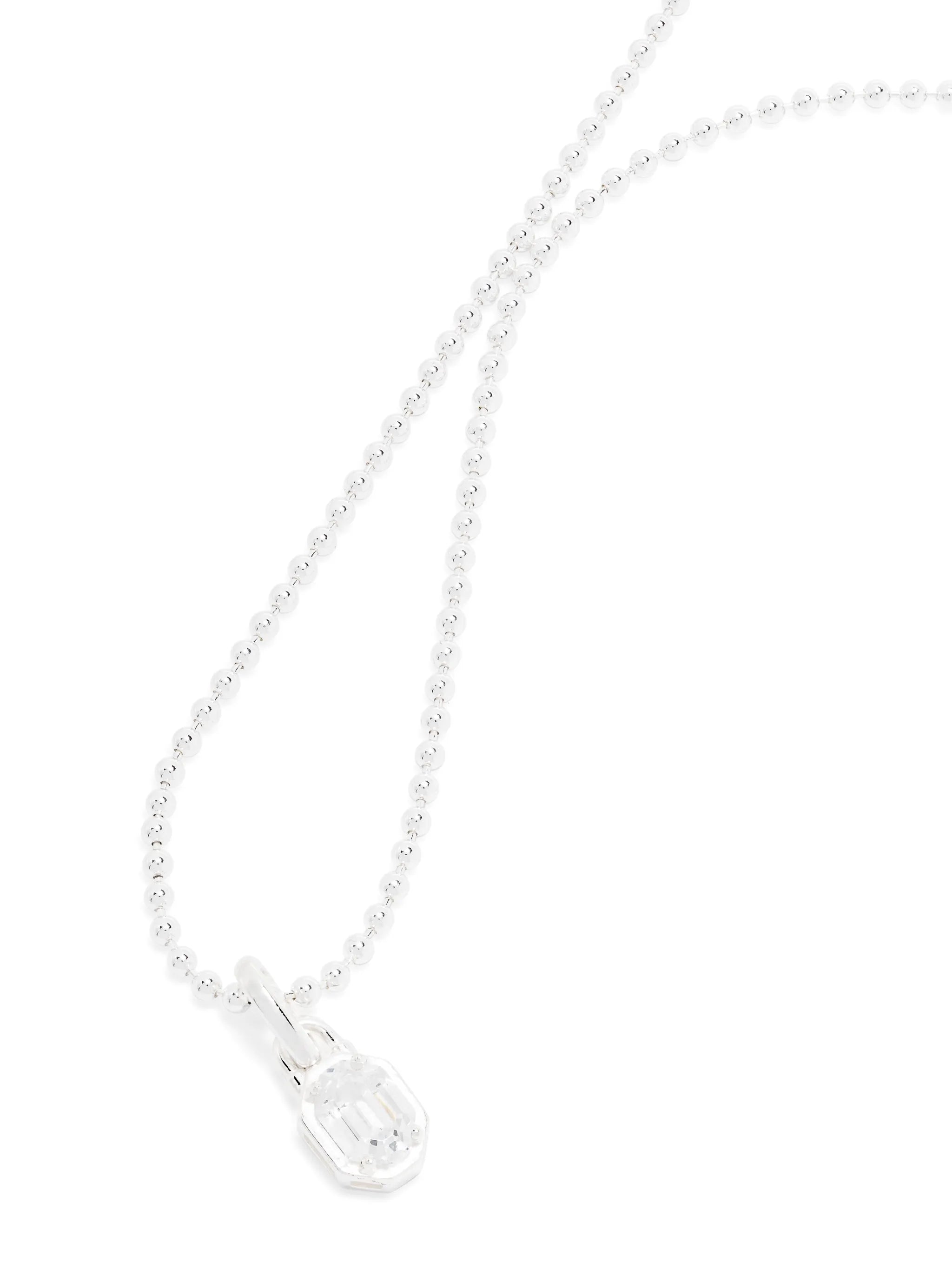 mini Solitaire pendant necklace