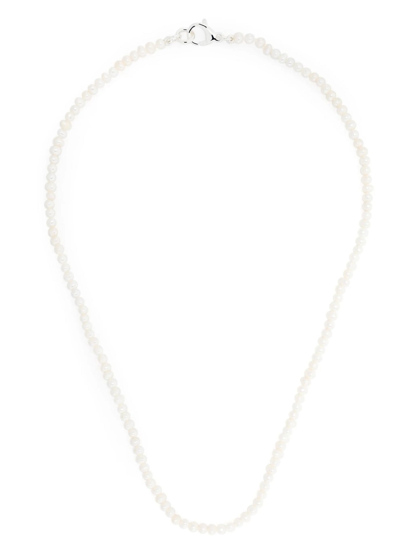 mini pearl-chain necklace