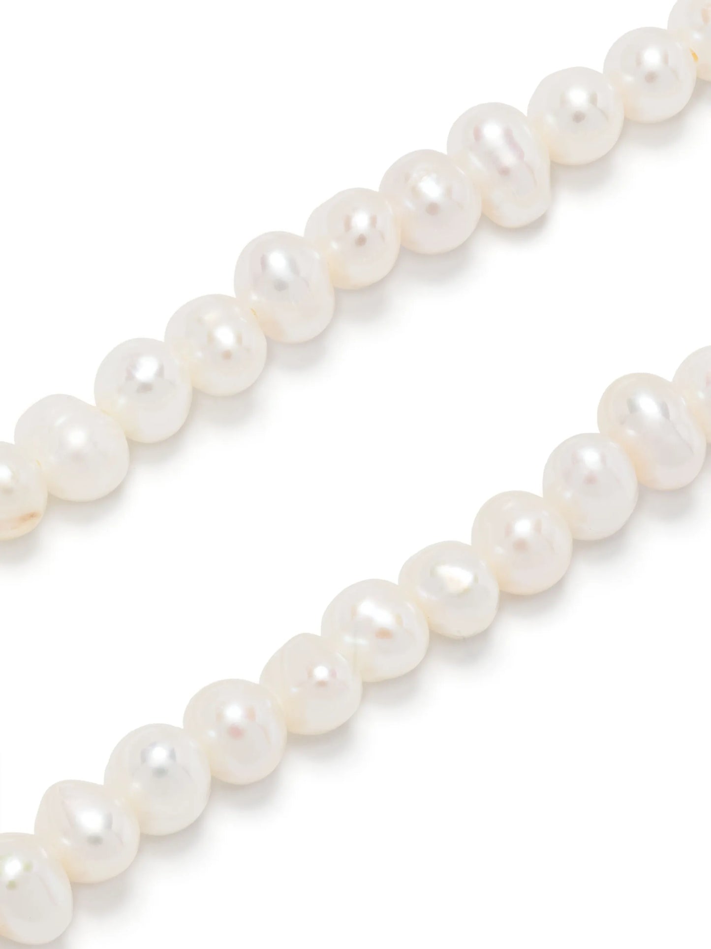 mini pearl-chain necklace