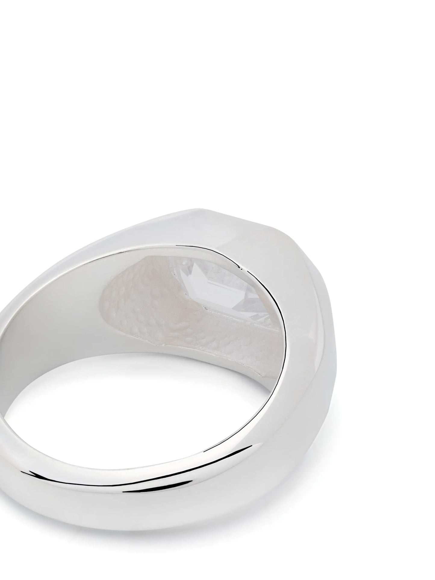 emerald-cut signet ring