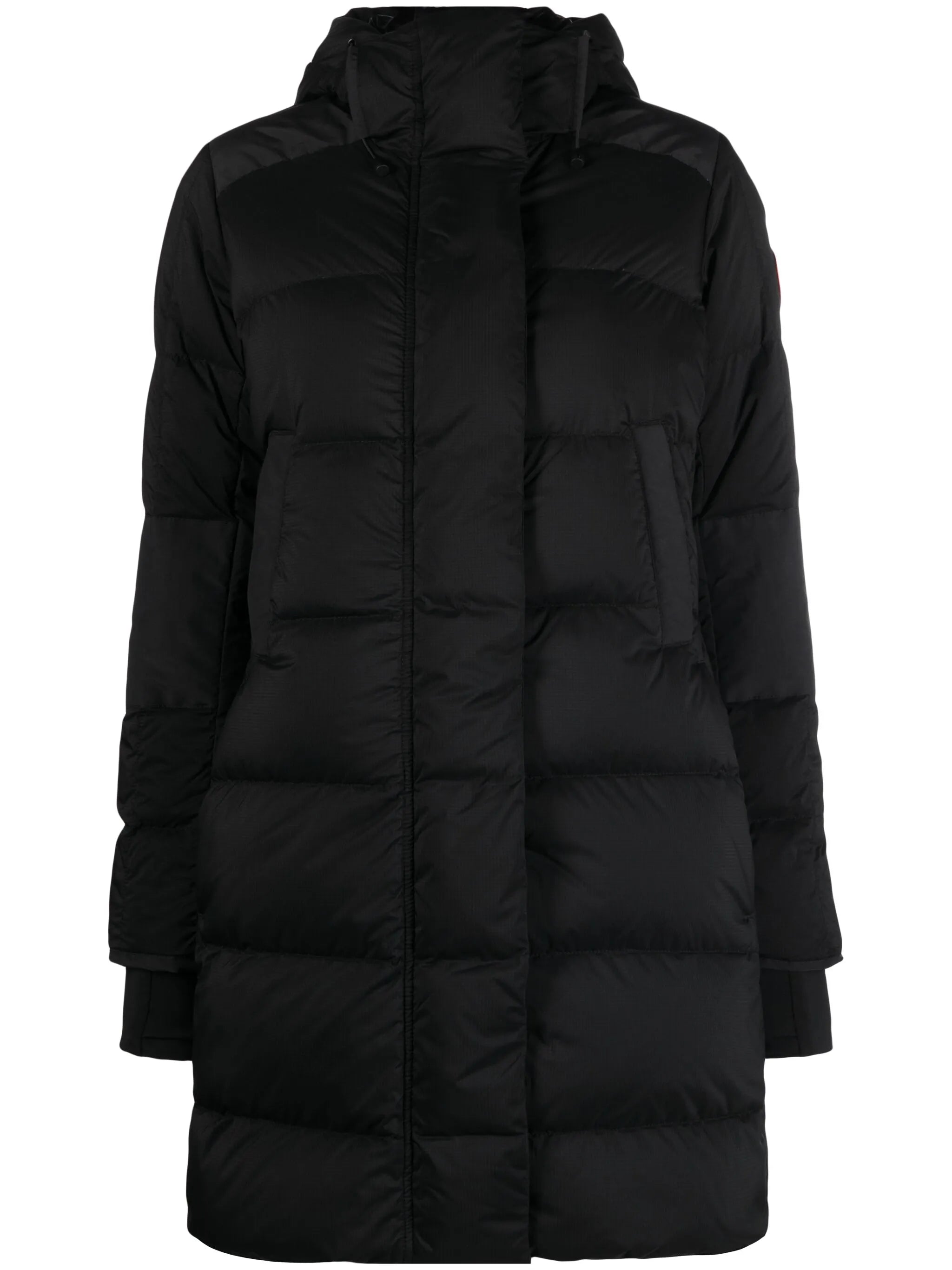 Alliston quilted hooded coat