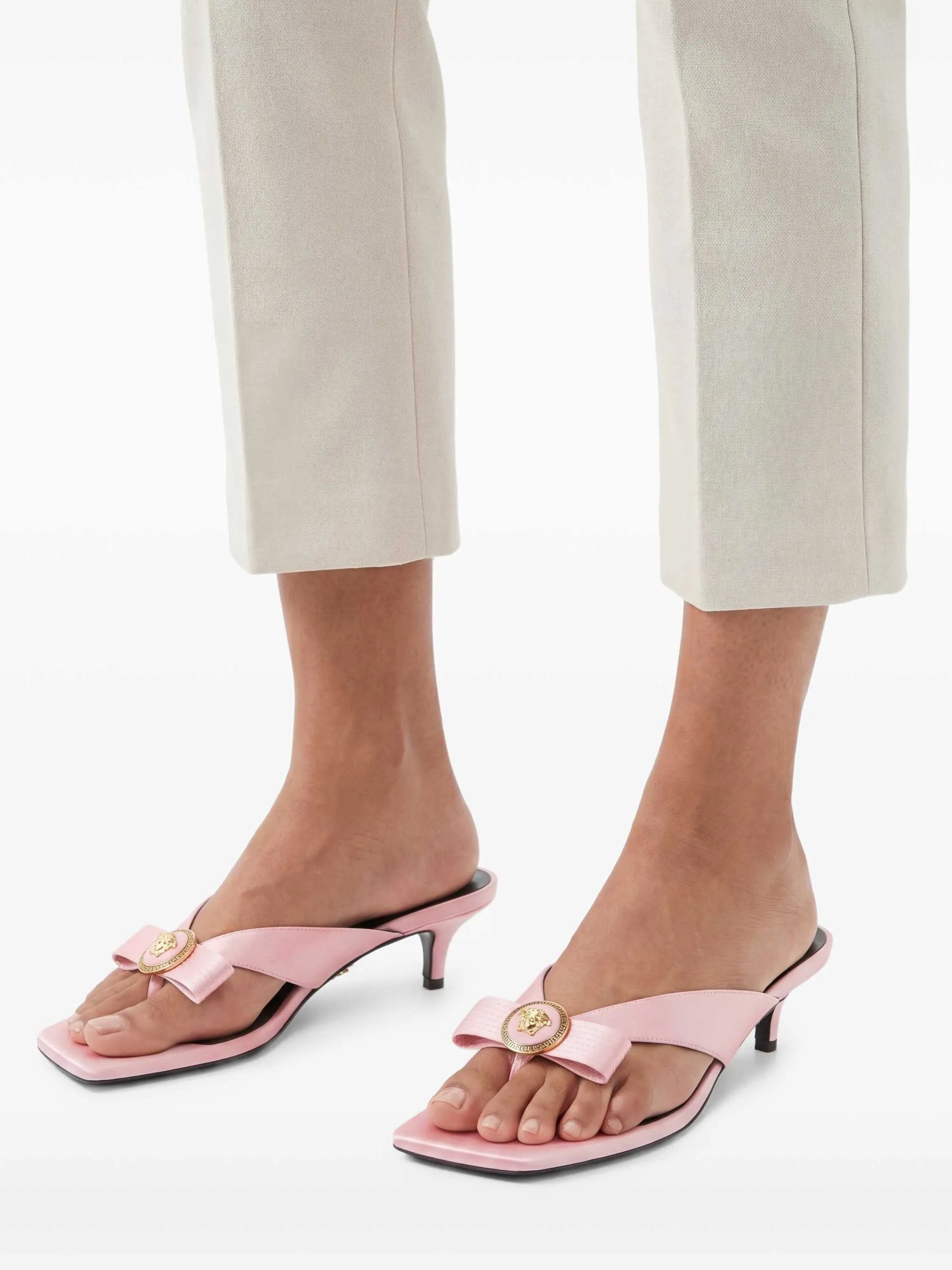 Gianni Ribbon 45mm sandals