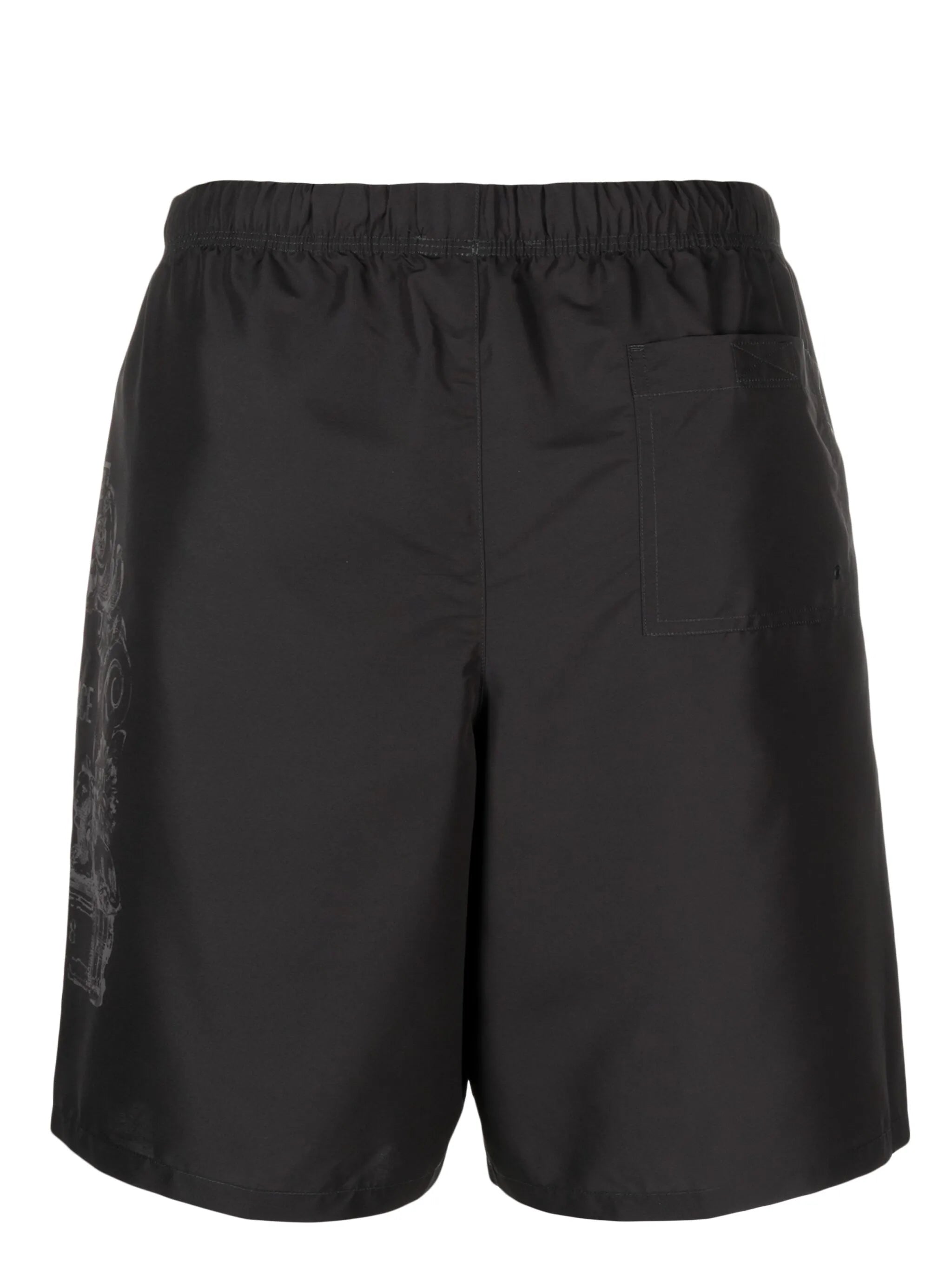 Versace Cartouche-print swim shorts