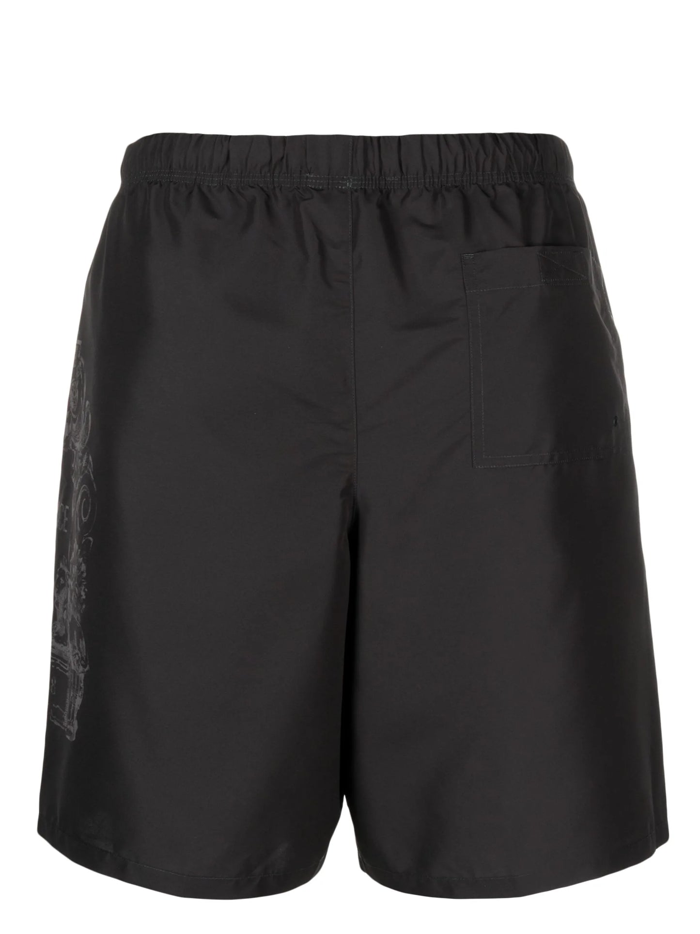 Versace Cartouche-print swim shorts