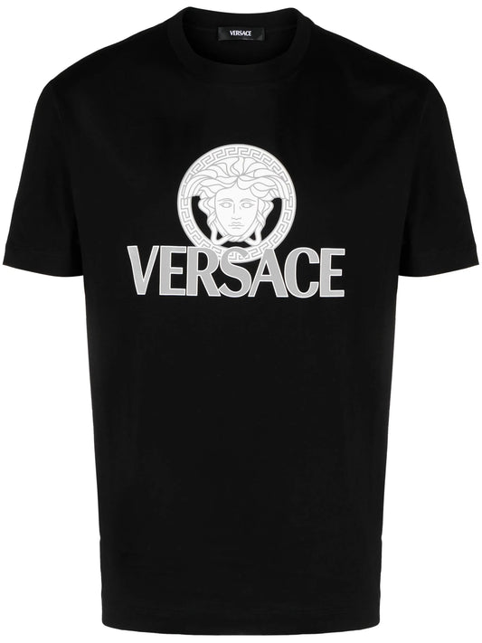 Medusa logo-print T-shirt