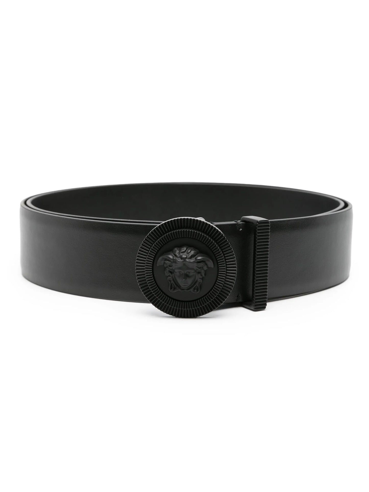 Medusa Biggie tonal leather belt