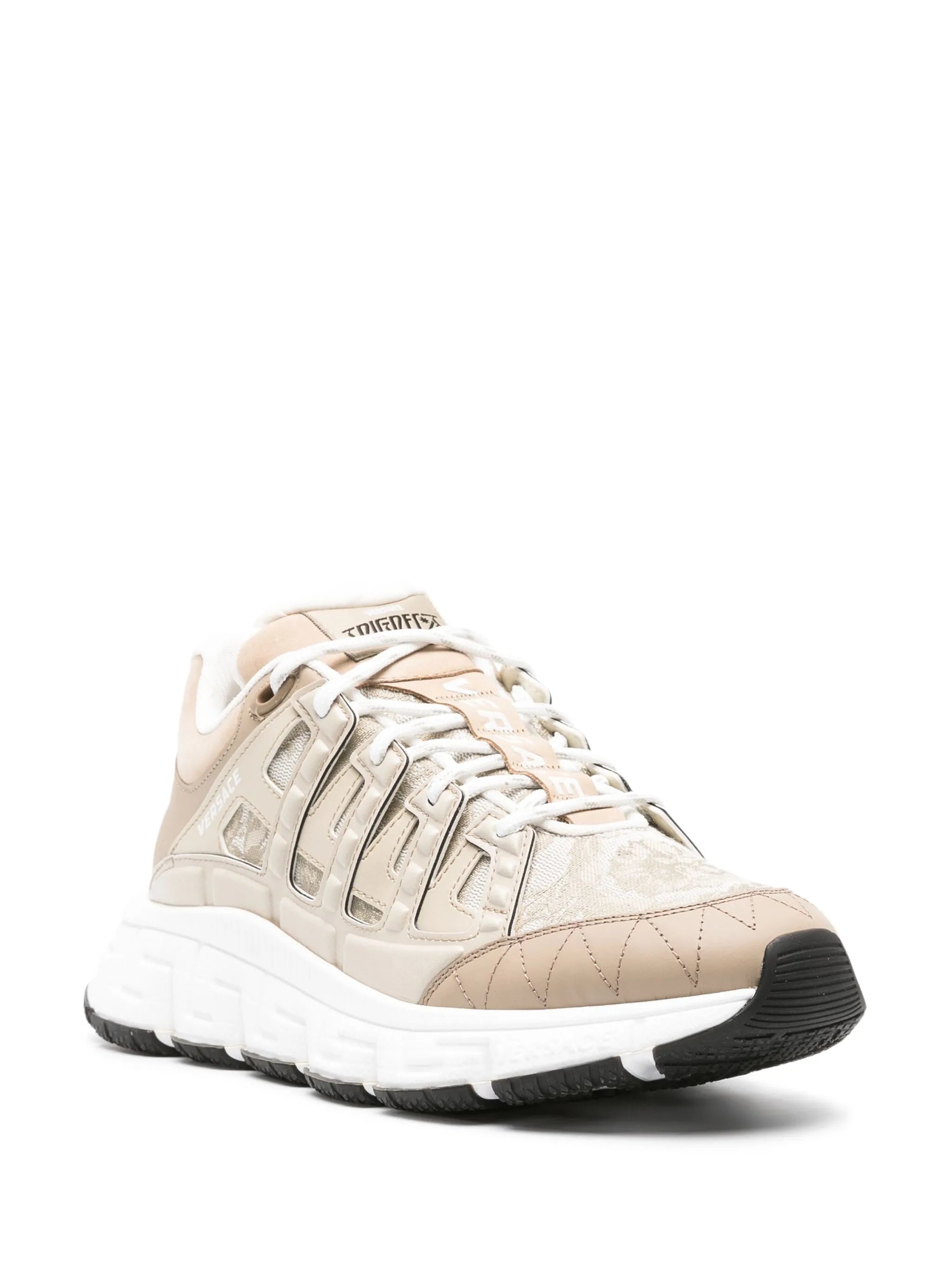Trigreca Barocco-jacquard sneakers
