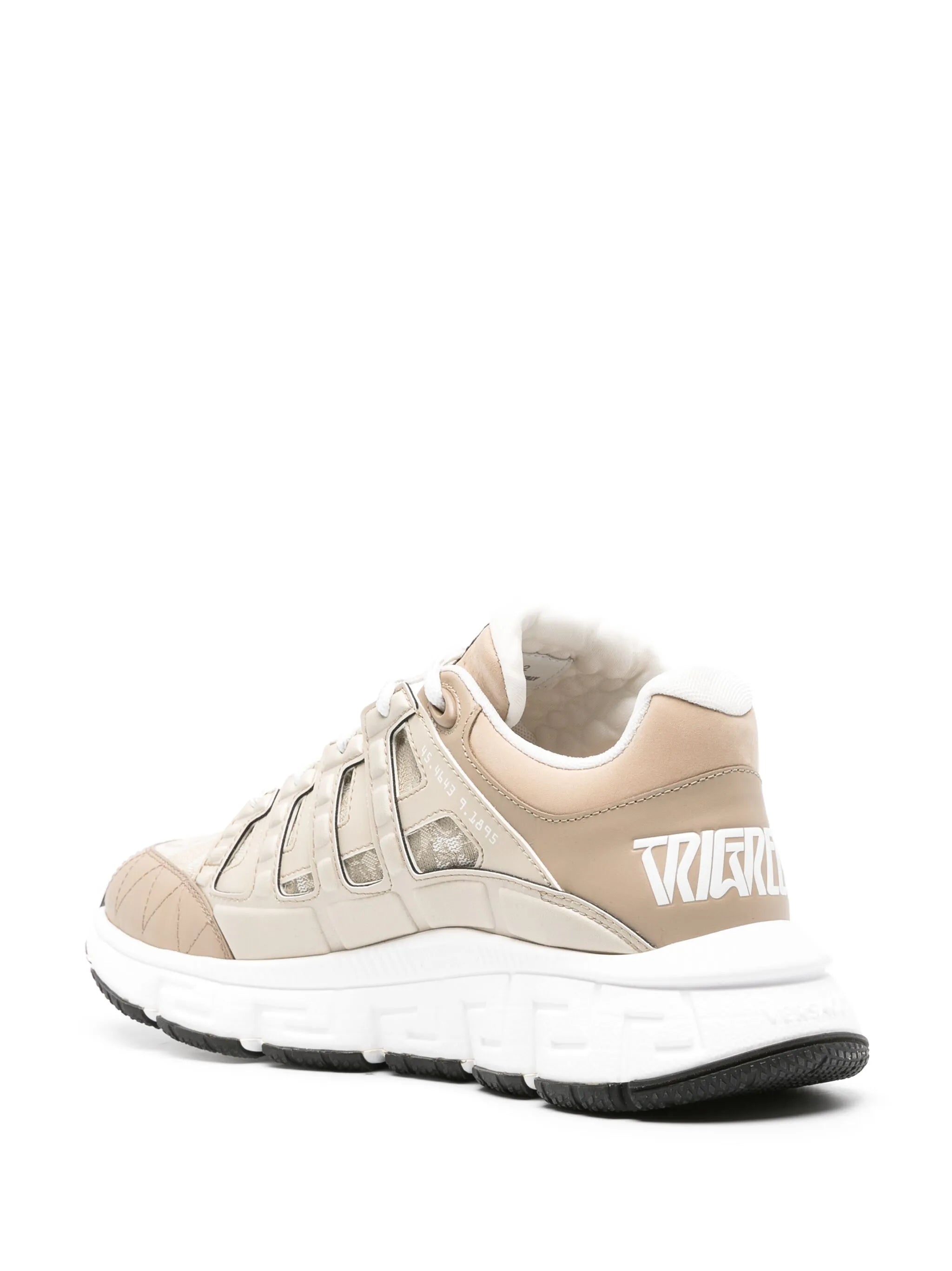 Trigreca Barocco-jacquard sneakers