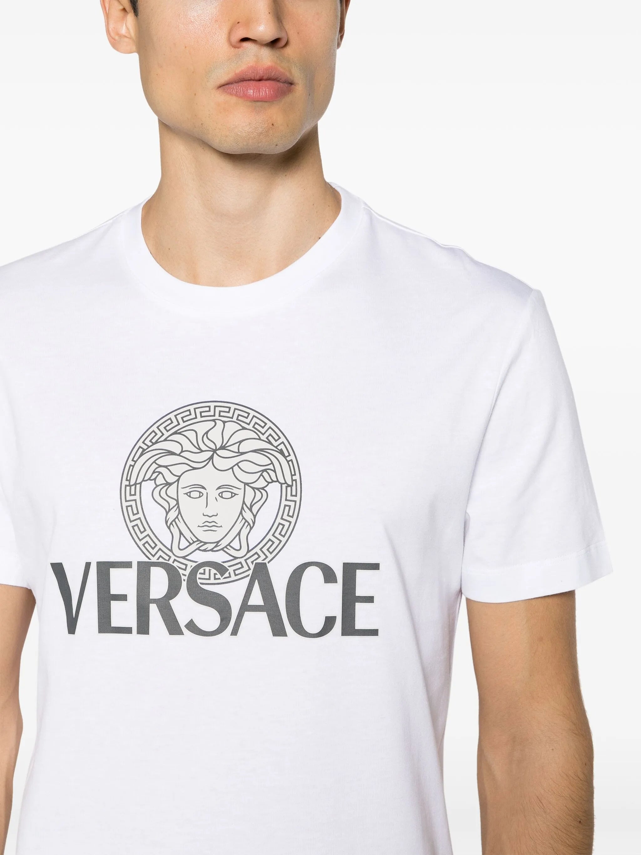 Medusa logo-print T-shirt