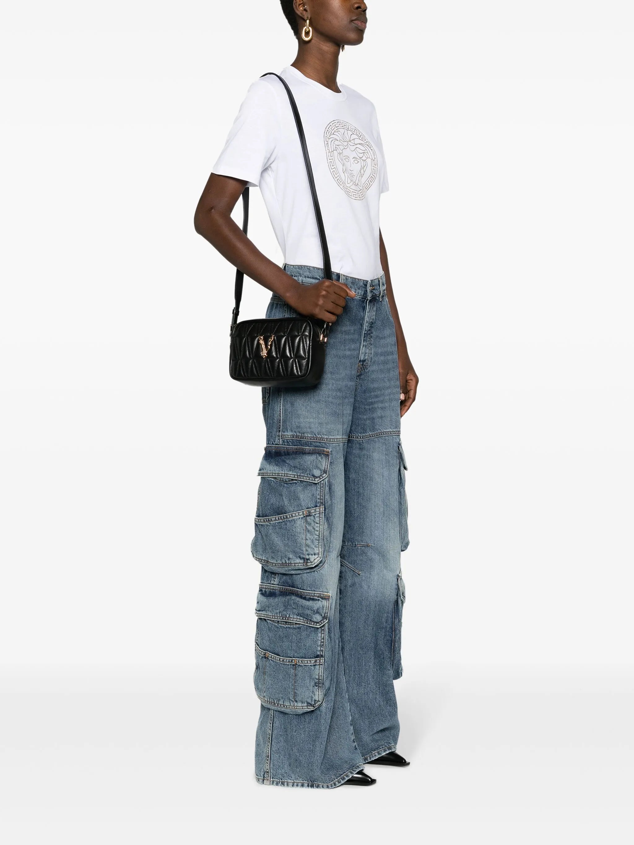 Virtus quilted crossbody bag