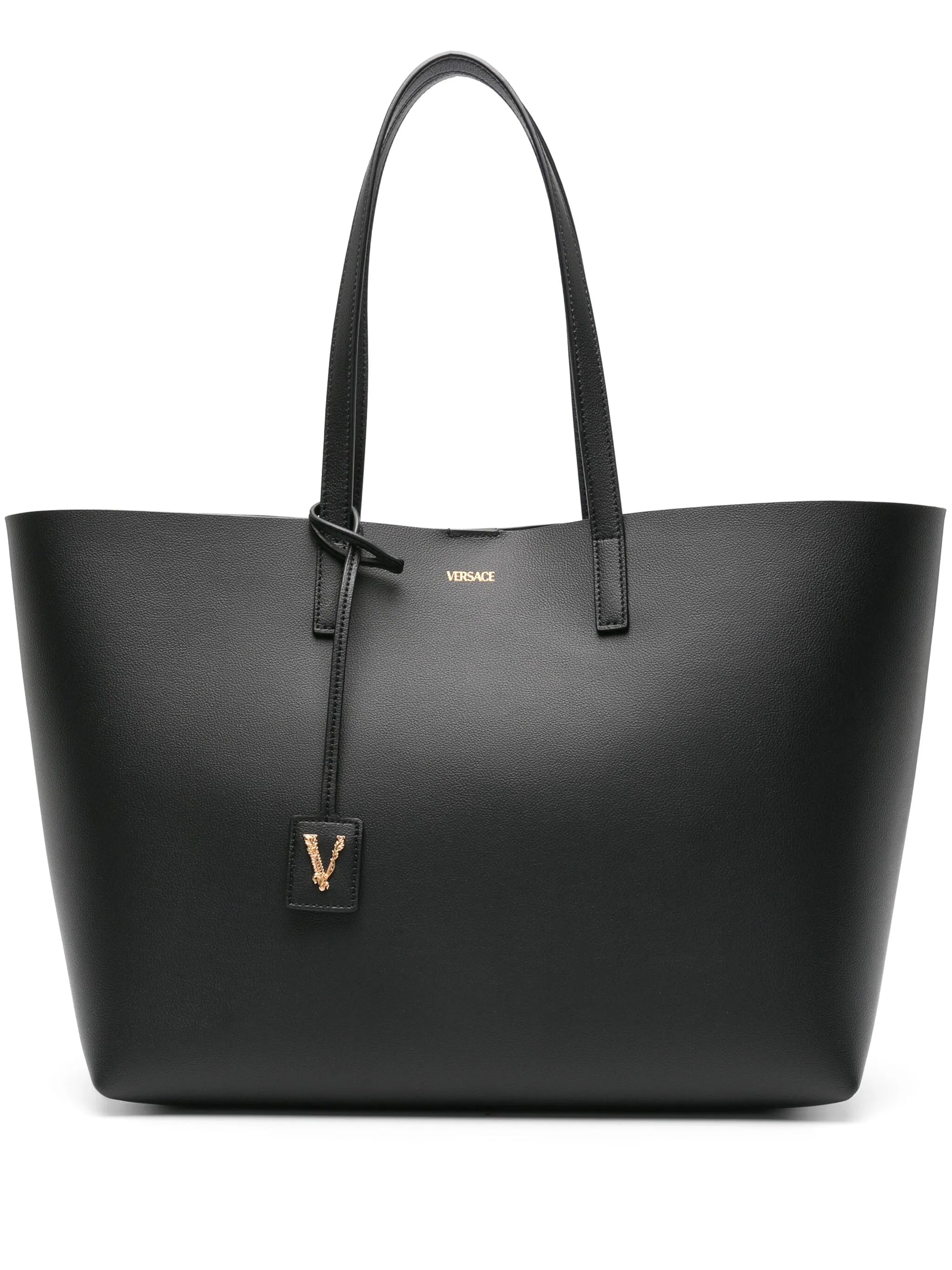 Virtus leather tote bag