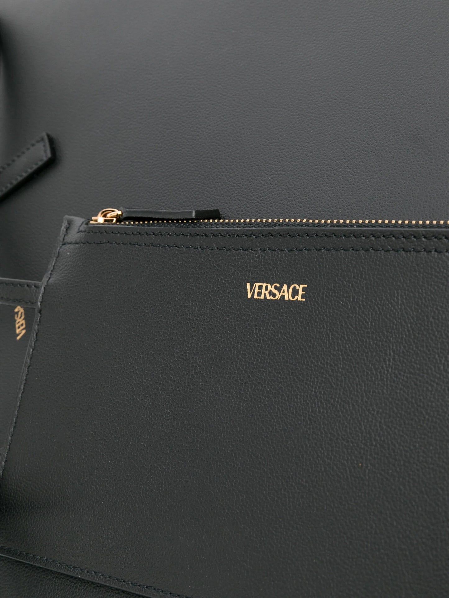 Virtus leather tote bag