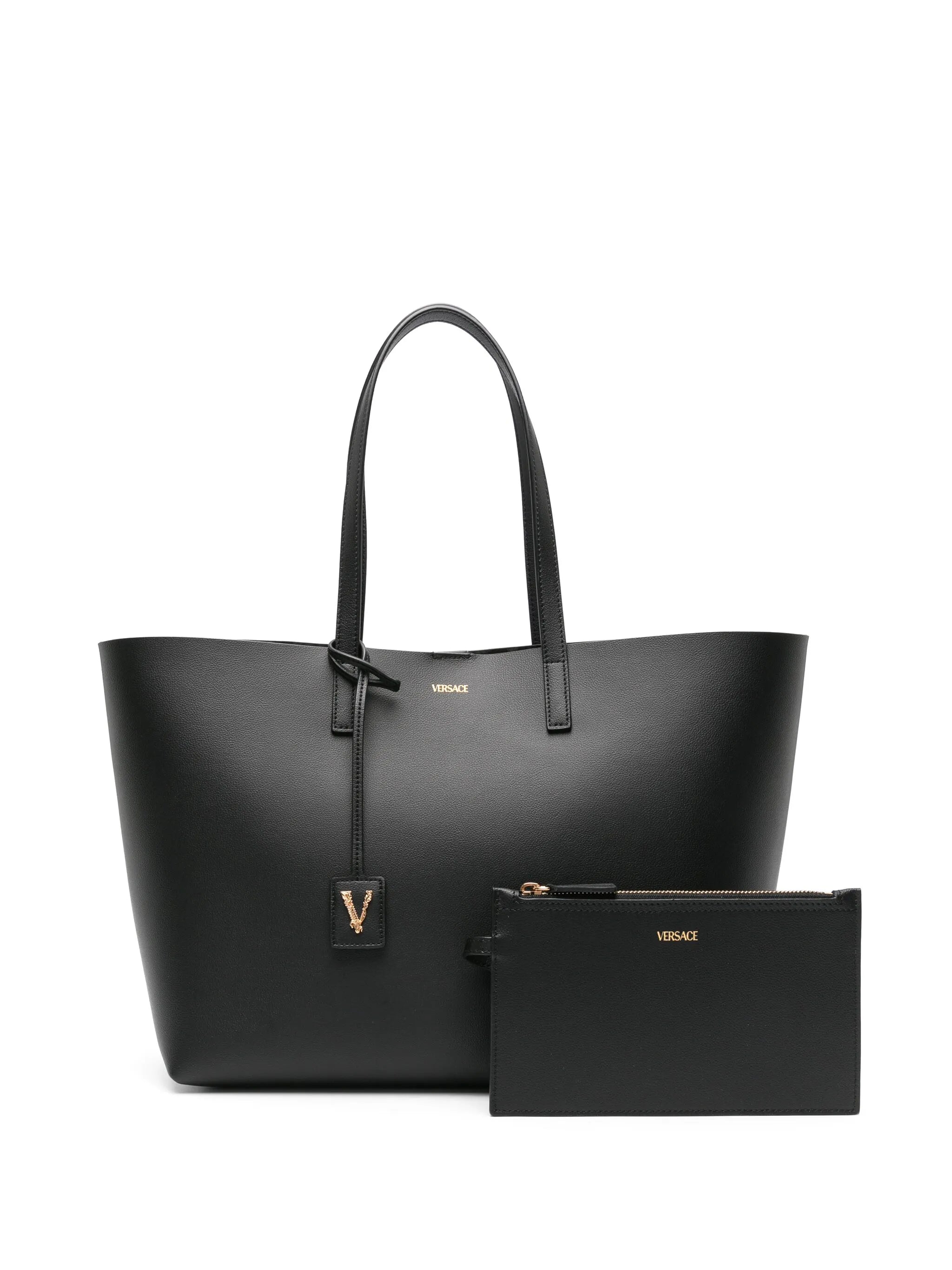 Virtus leather tote bag