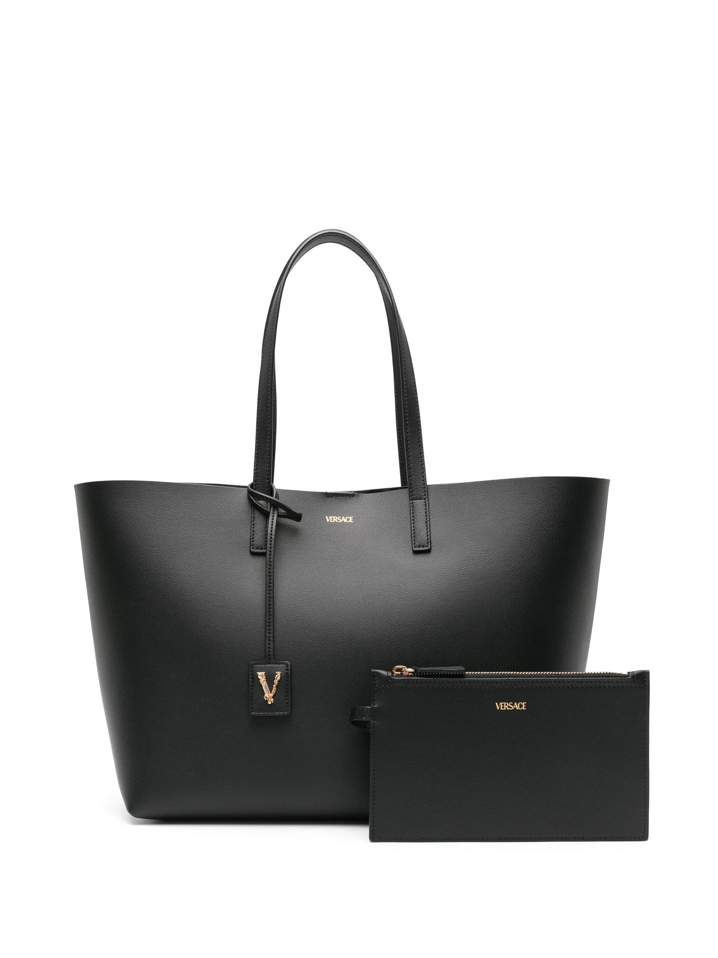 Virtus leather tote bag