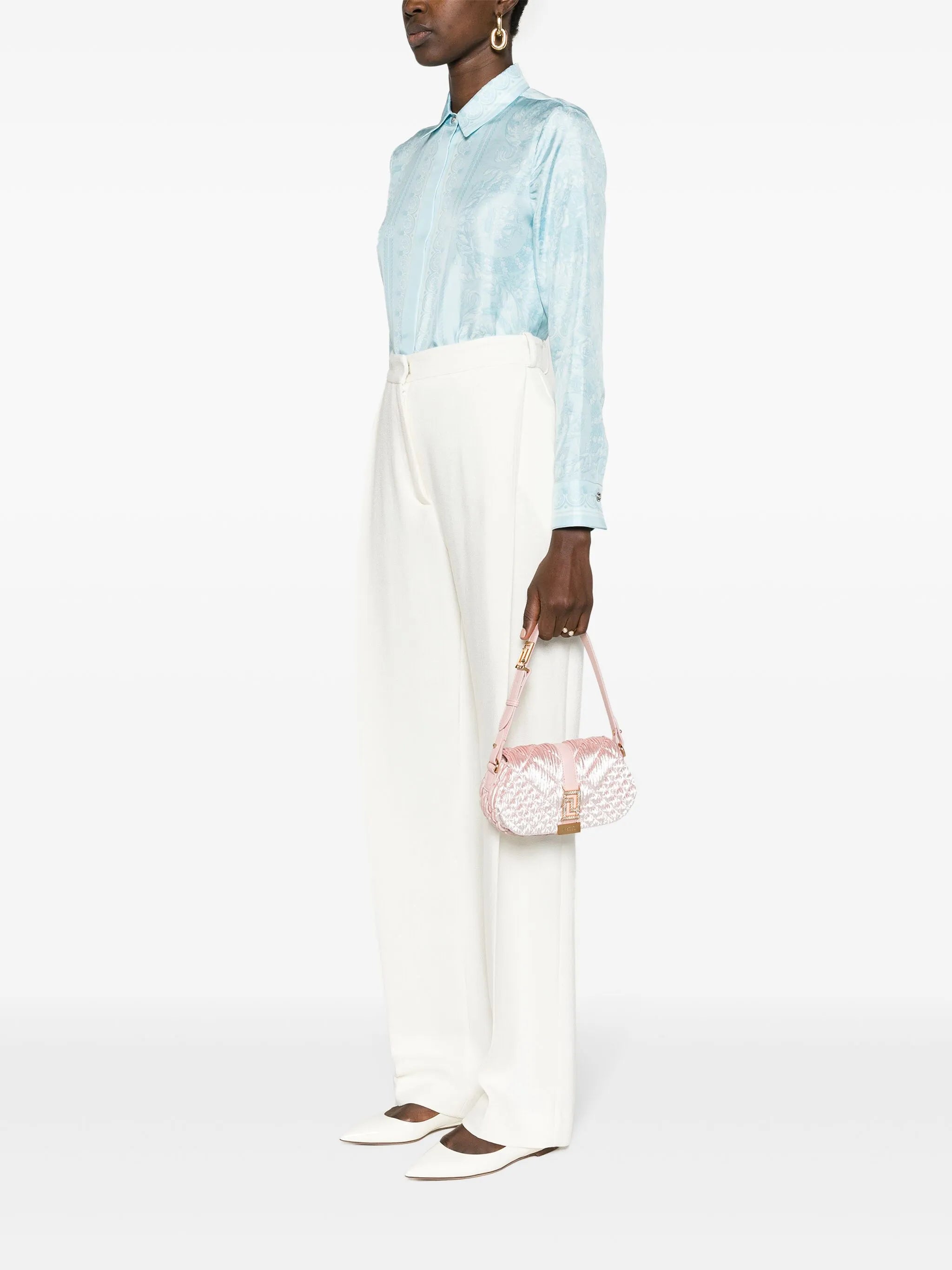 mini Greca Goddess shoulder bag