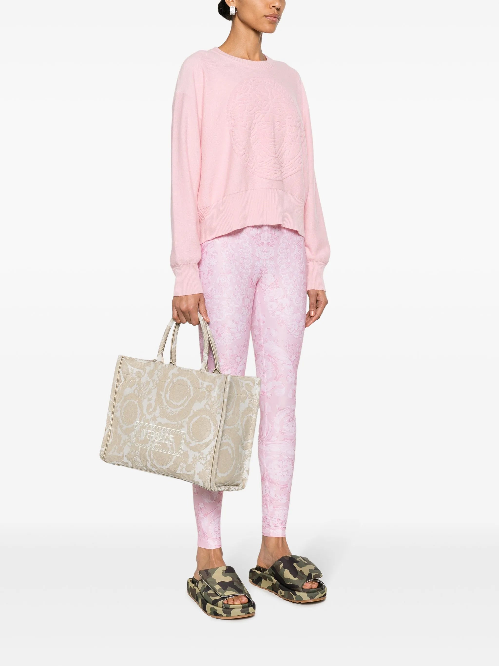 large Barocco Athena tote bag