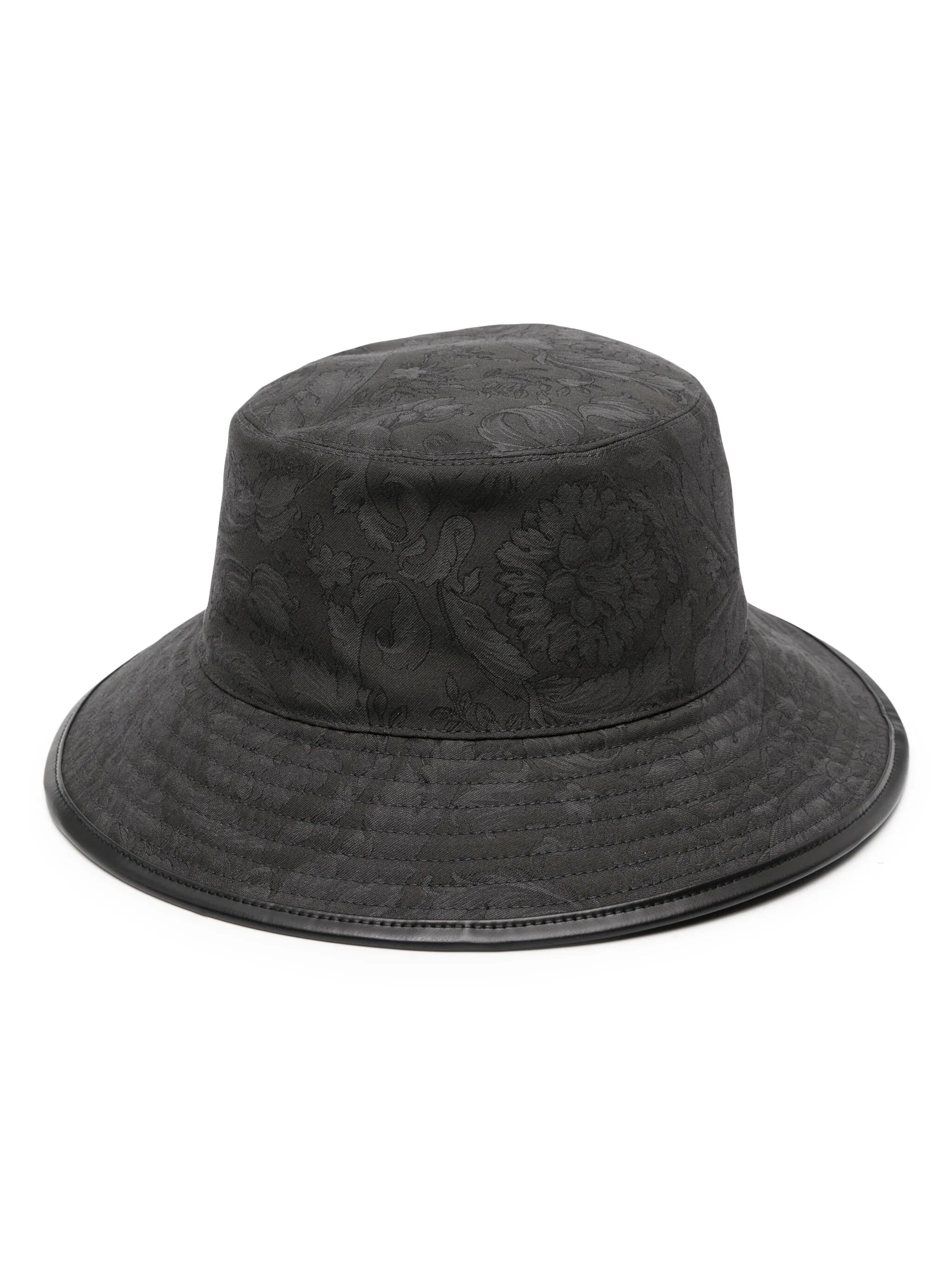 Barocco-pattern bucket hat