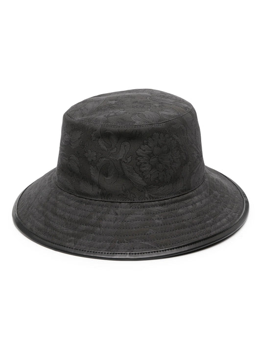 Barocco-pattern bucket hat