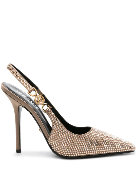 110mm Medusa '95 embellished pumps