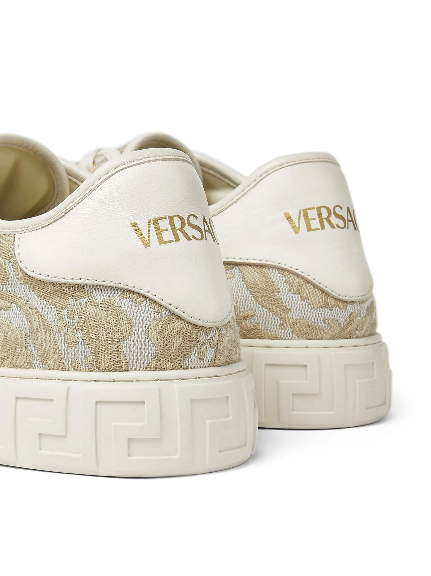 Greca jacquard sneakers