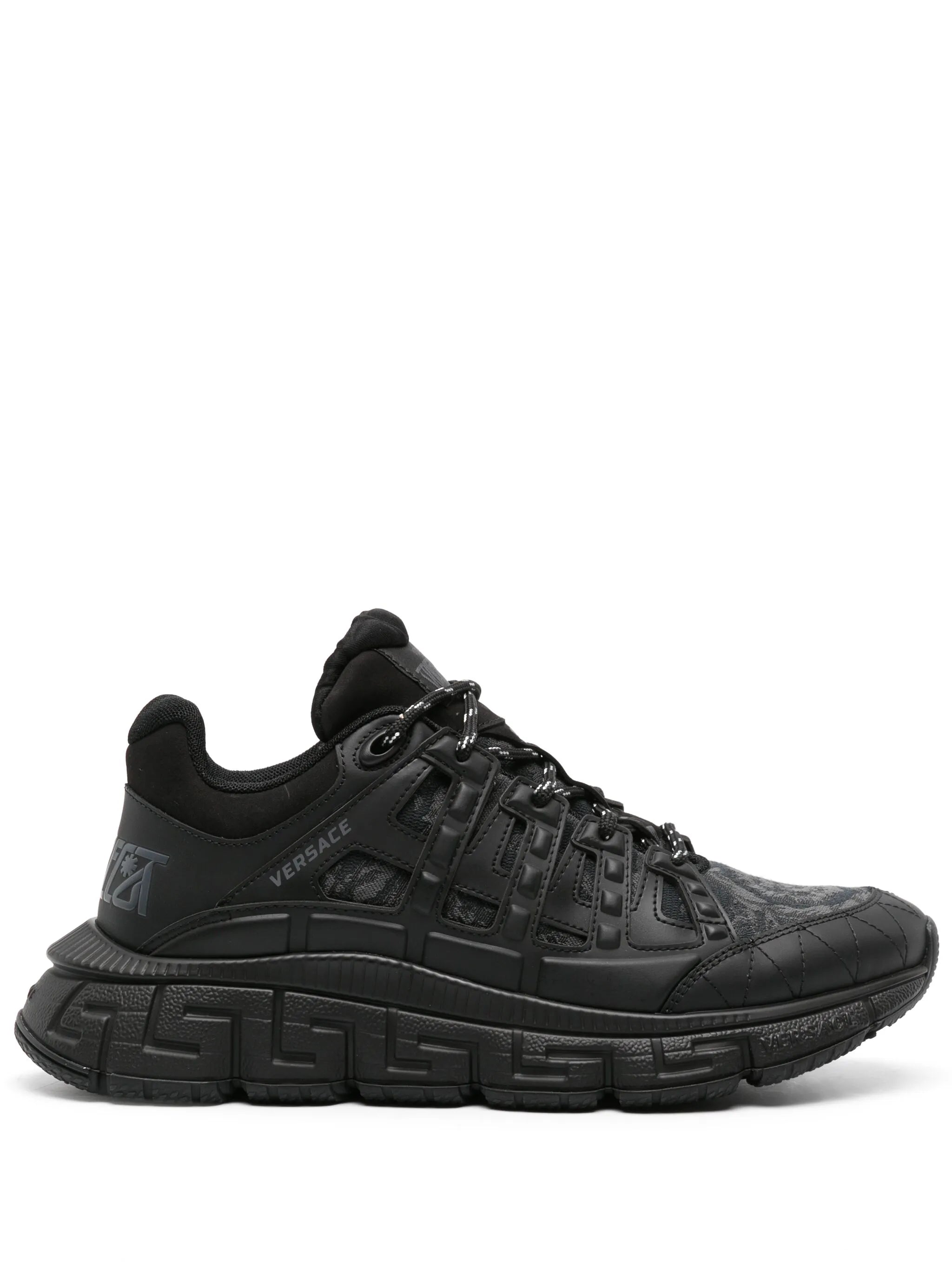 Trigreca Barocco-jacquard sneakers
