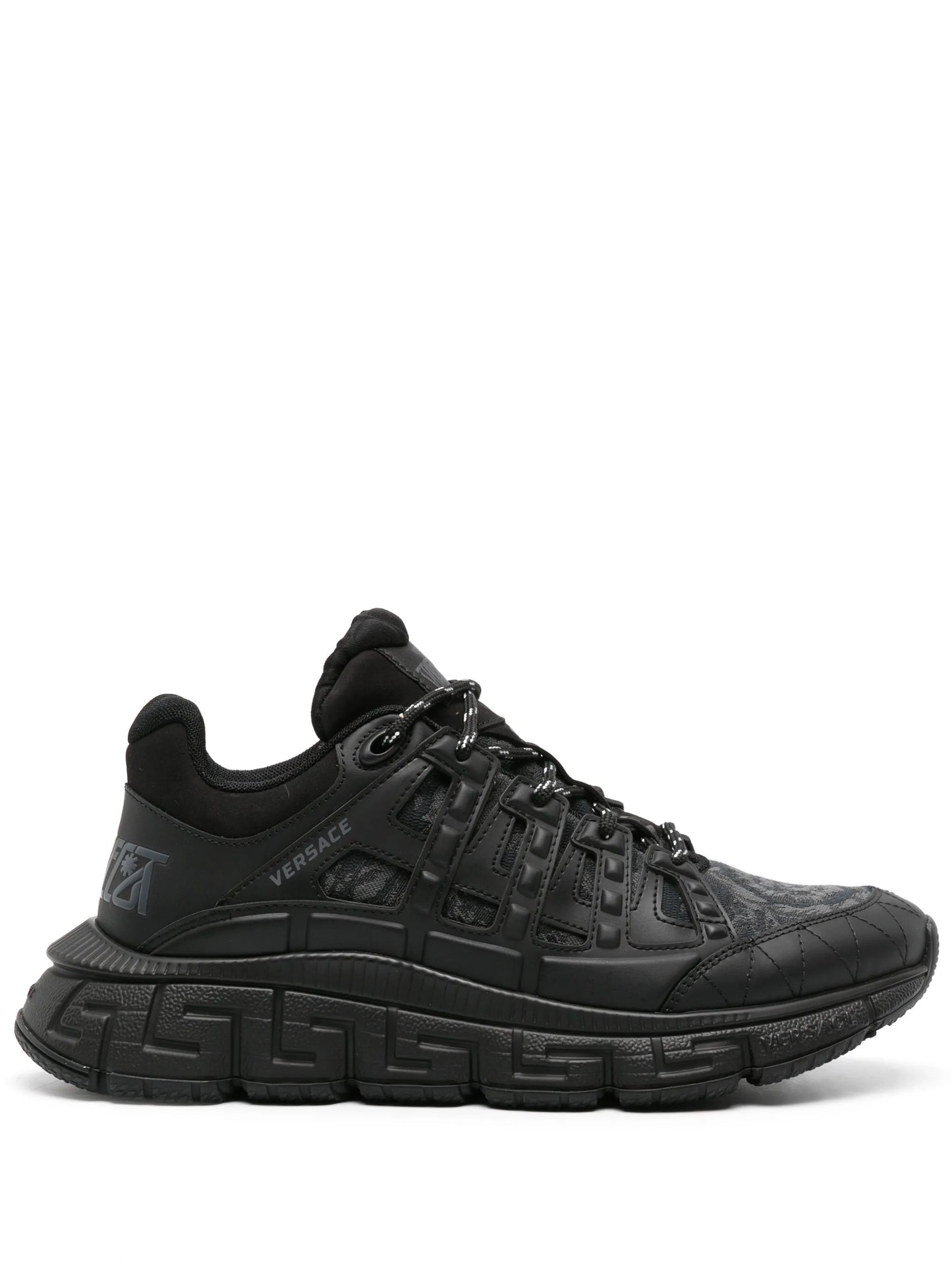 Trigreca Barocco-jacquard sneakers