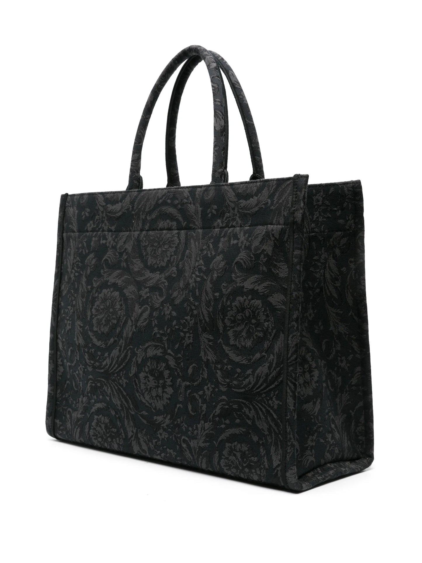 Barocco Athena jacquard canvas tote bag