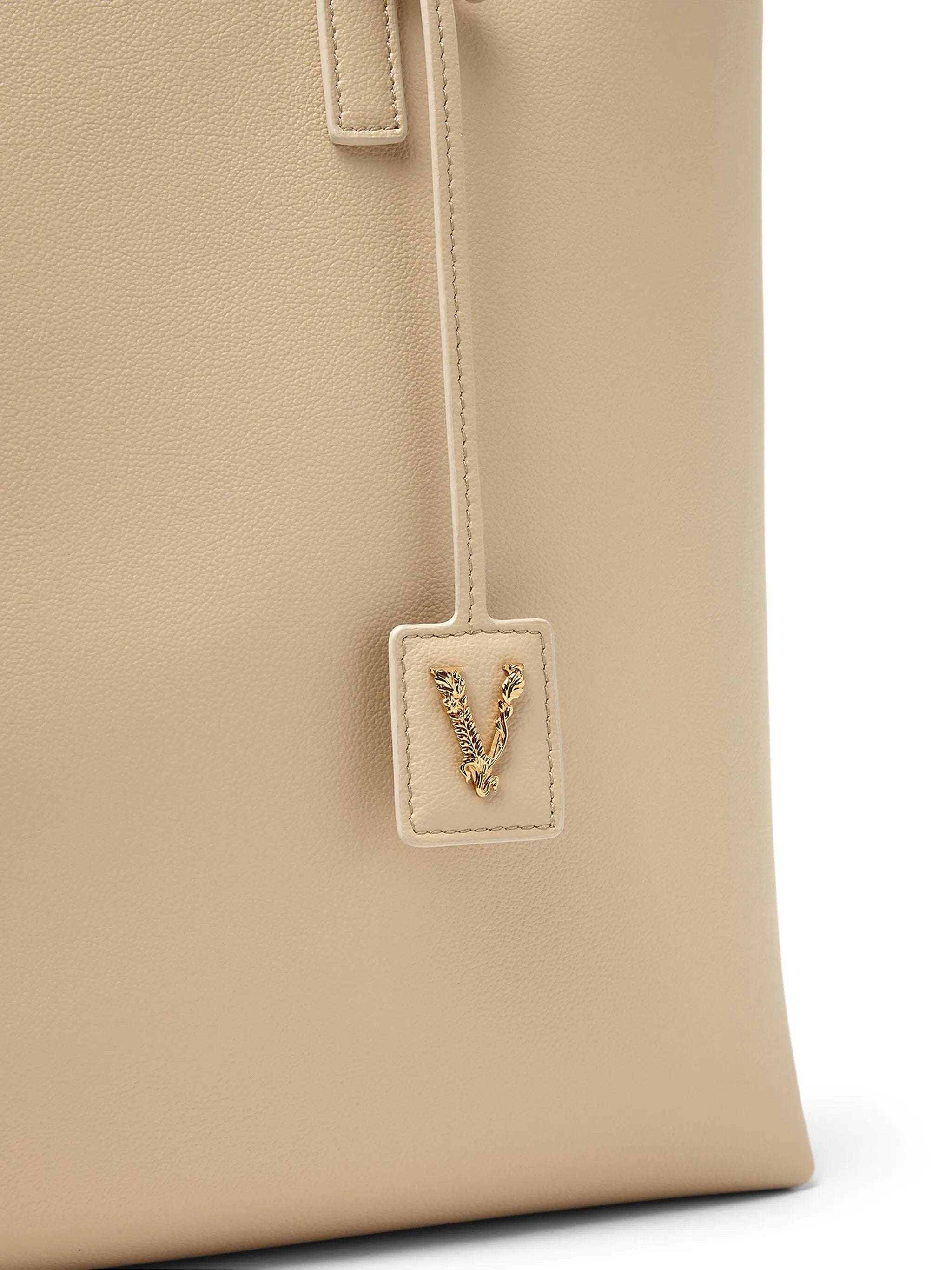 Virtus logo-print tote bag