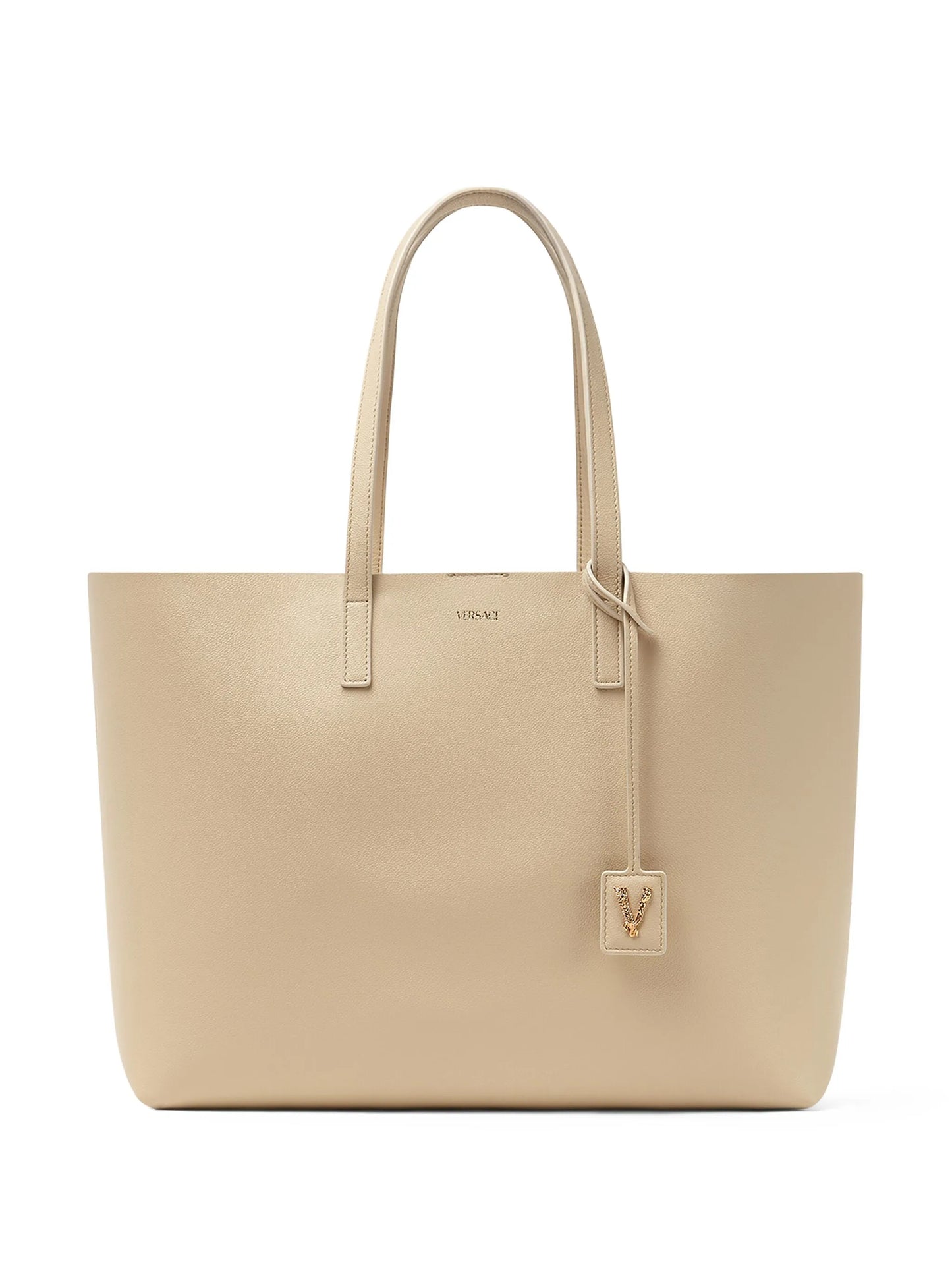 Virtus logo-print tote bag