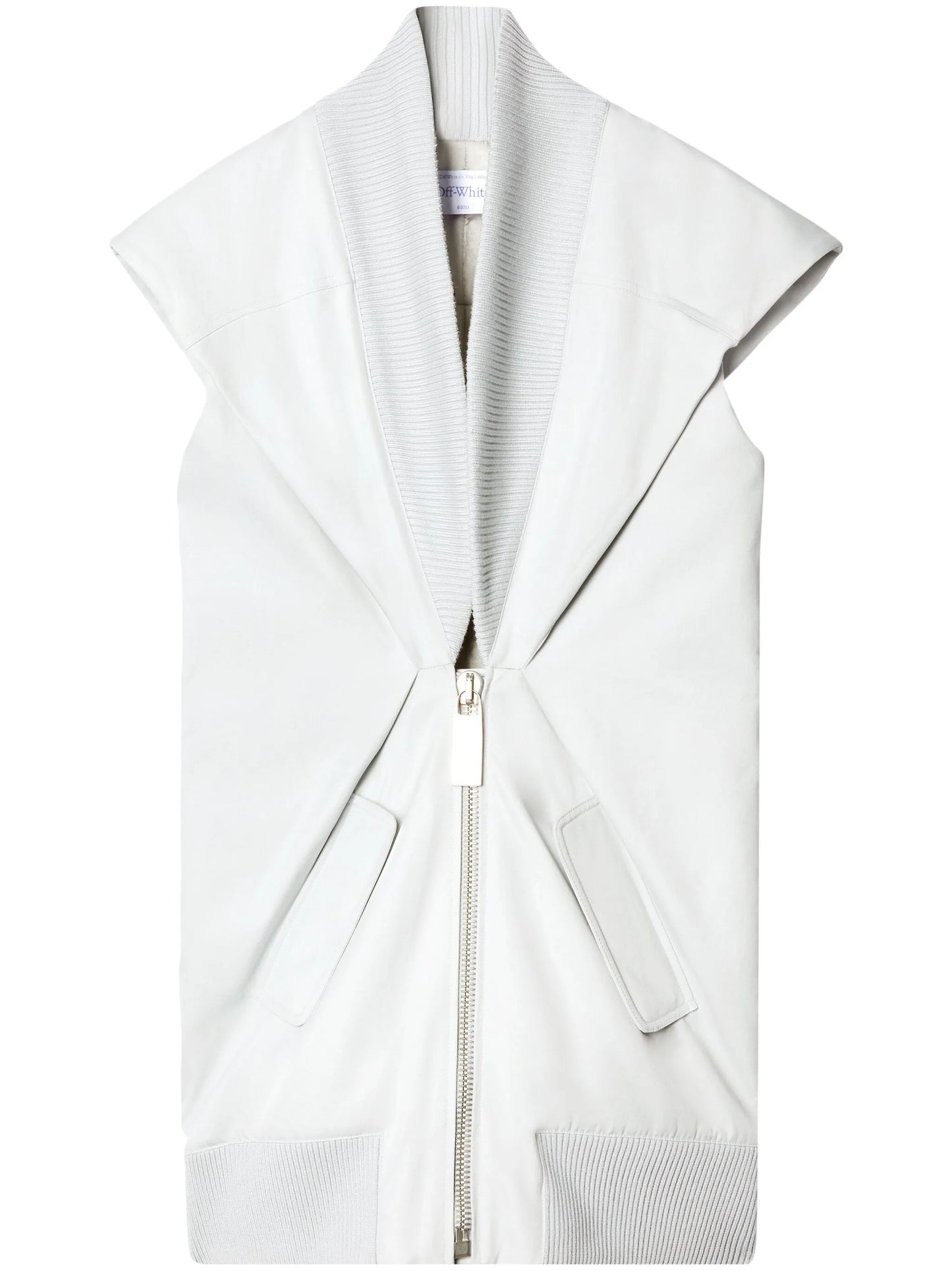 Co S/S sleeveless padded minidress