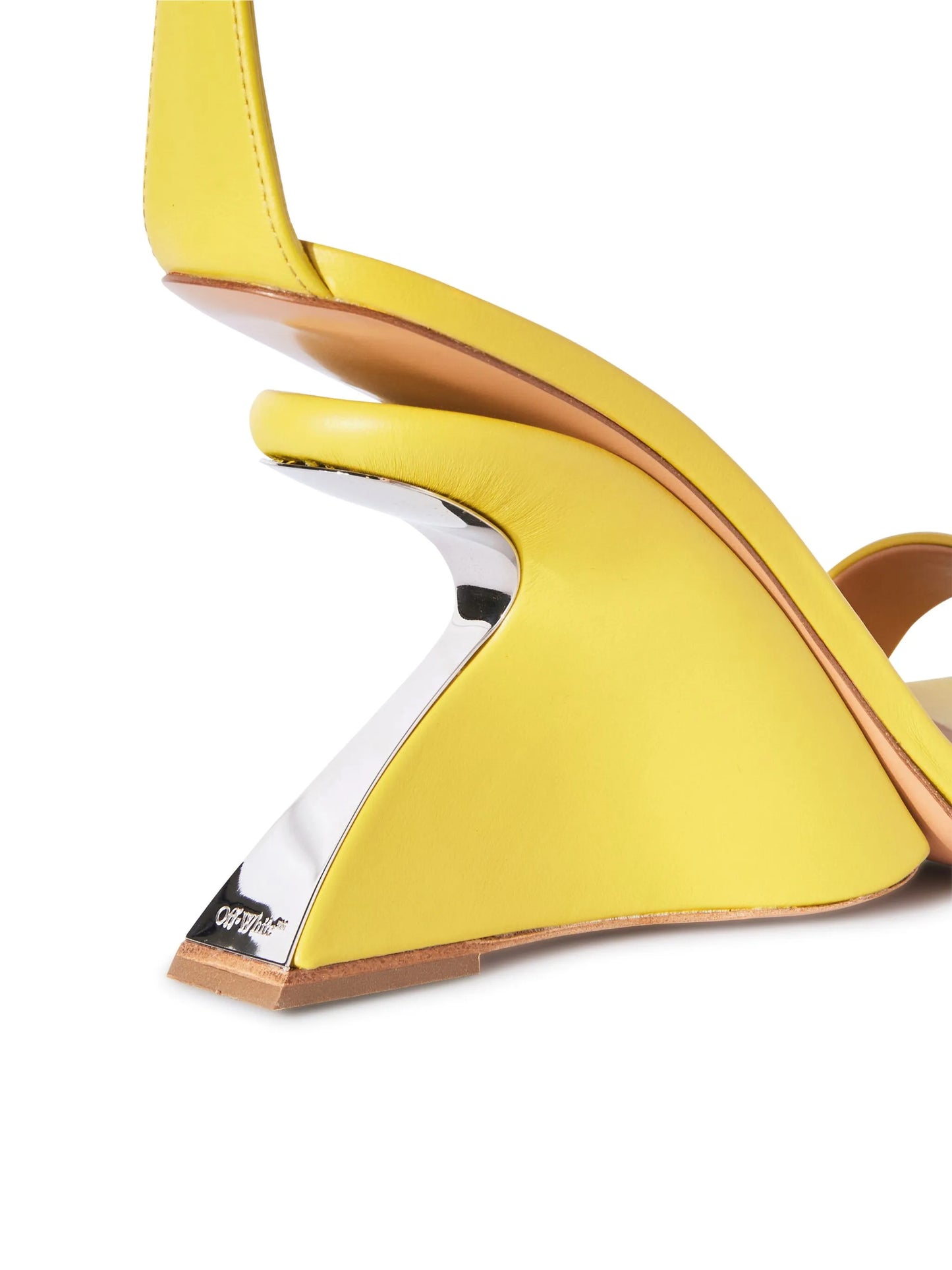 Jug leather heeled sandals