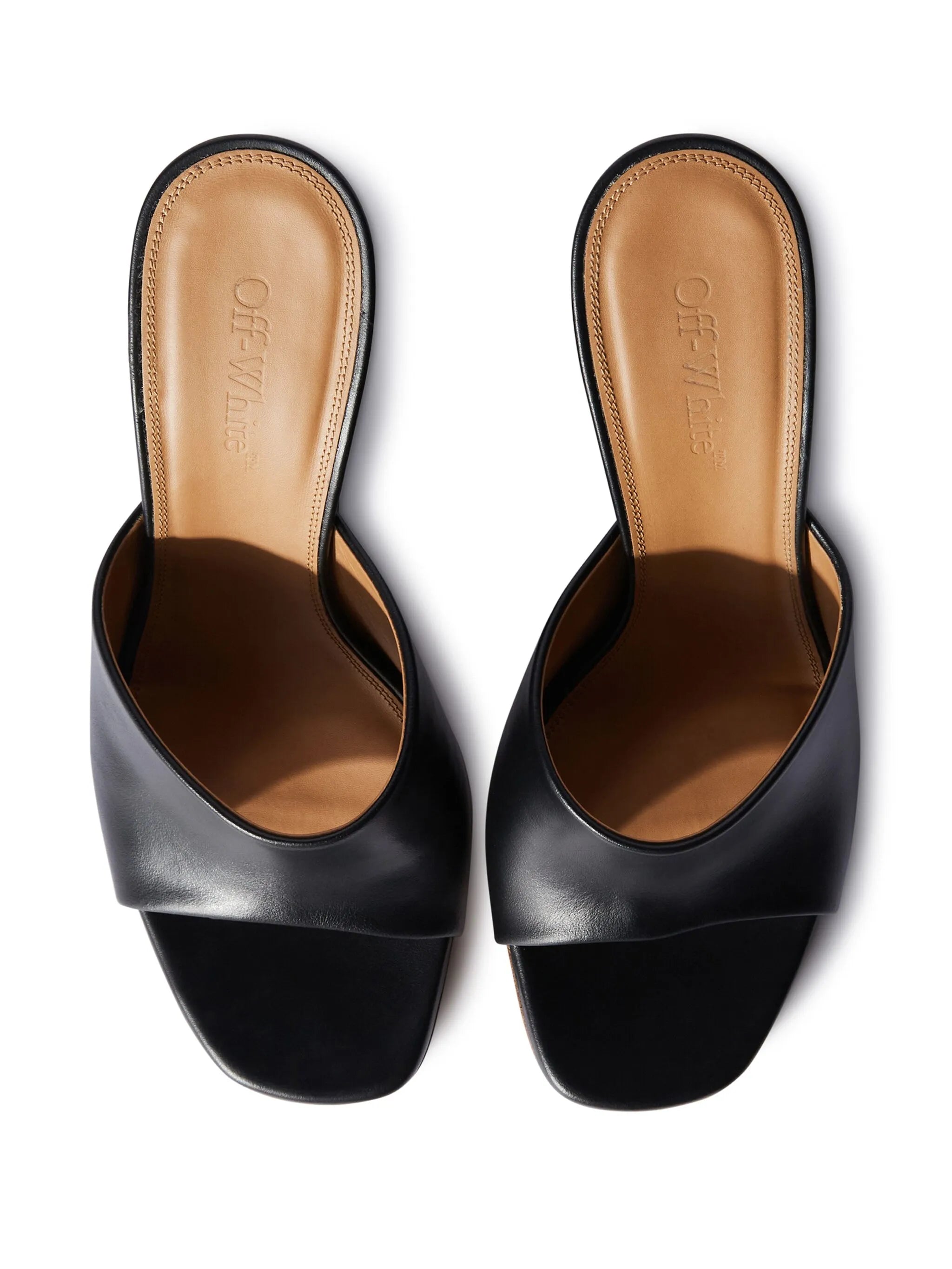 Jug wedge-heel leather sandals