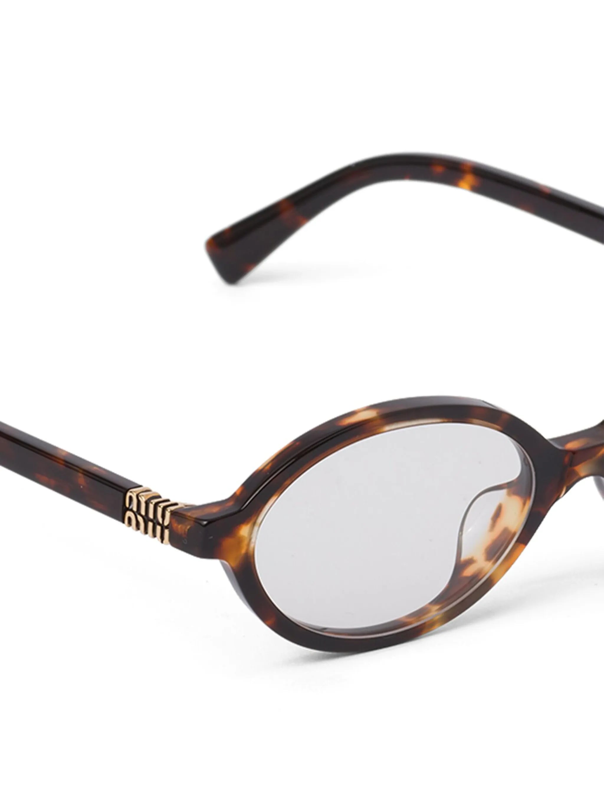 Runway logo-plaque sunglasses